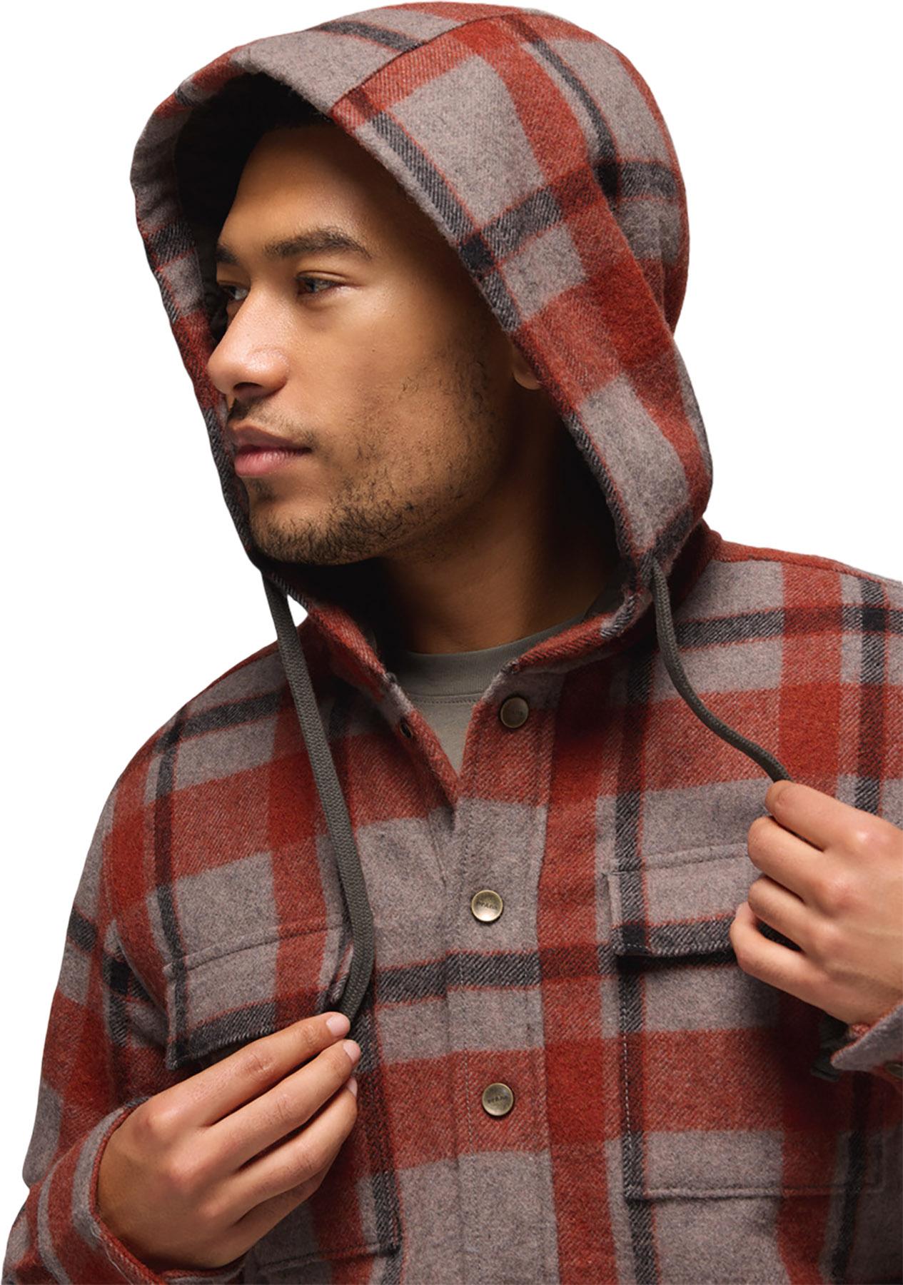 Numéro de l'image de la galerie de produits 3 pour le produit Chemise en flanelle à capuchon Asgard - Homme