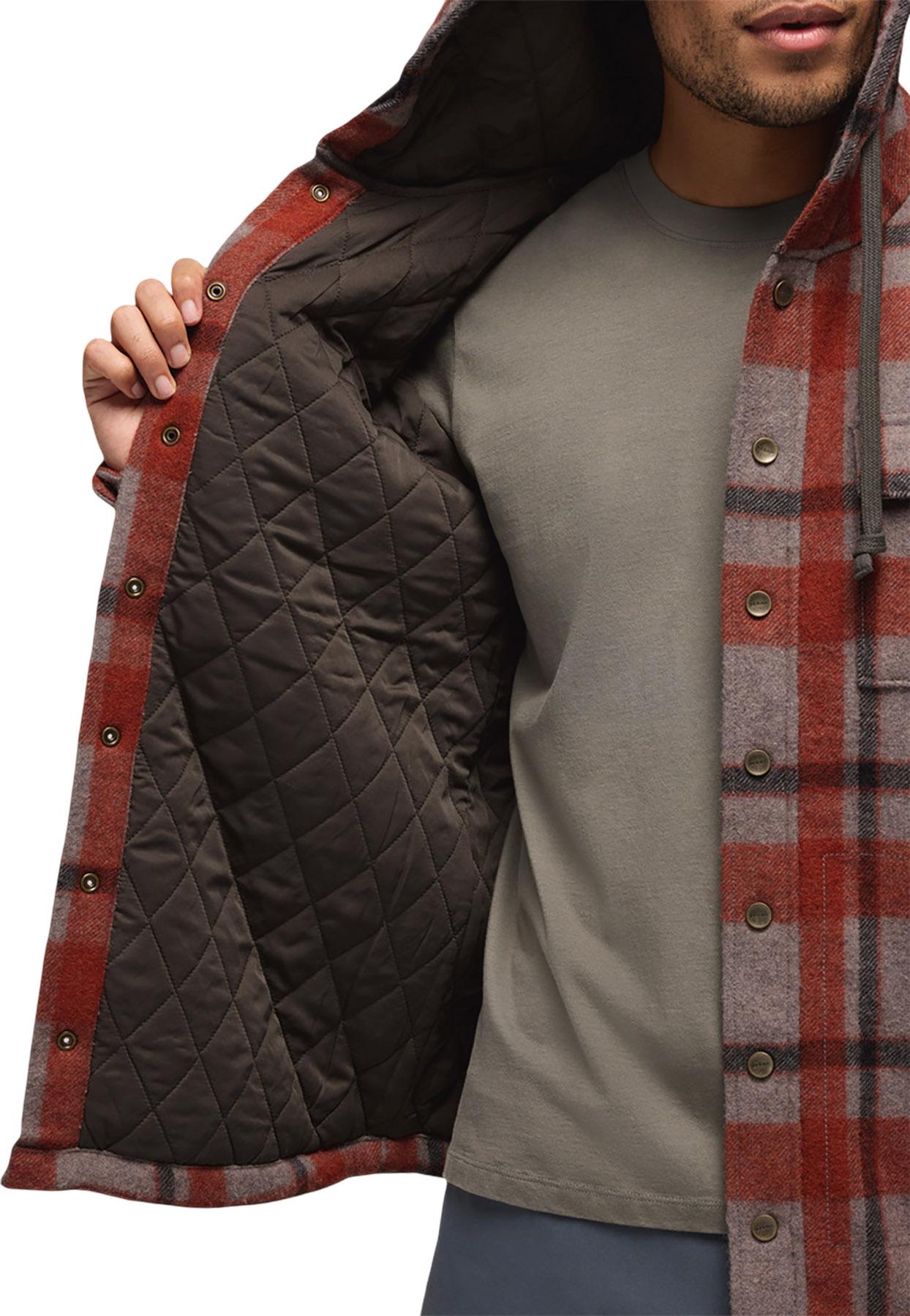 Numéro de l'image de la galerie de produits 4 pour le produit Chemise en flanelle à capuchon Asgard - Homme
