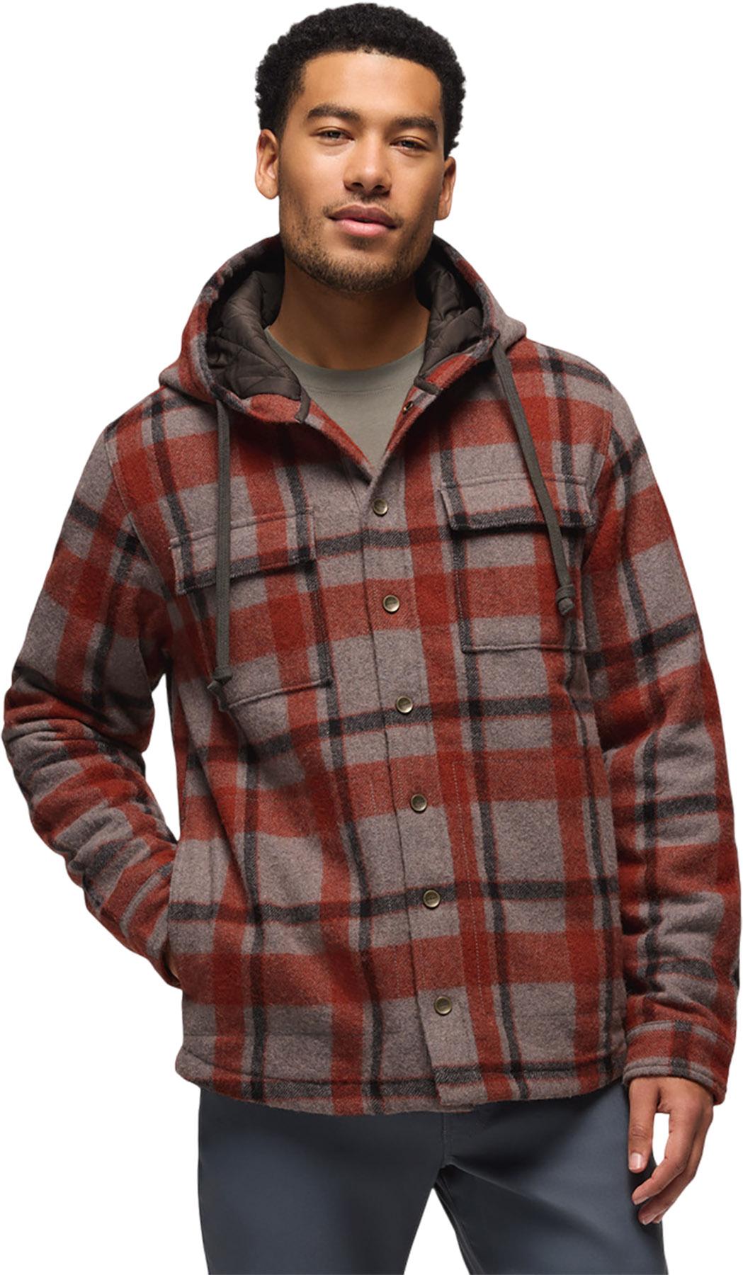 Numéro de l'image de la galerie de produits 5 pour le produit Chemise en flanelle à capuchon Asgard - Homme