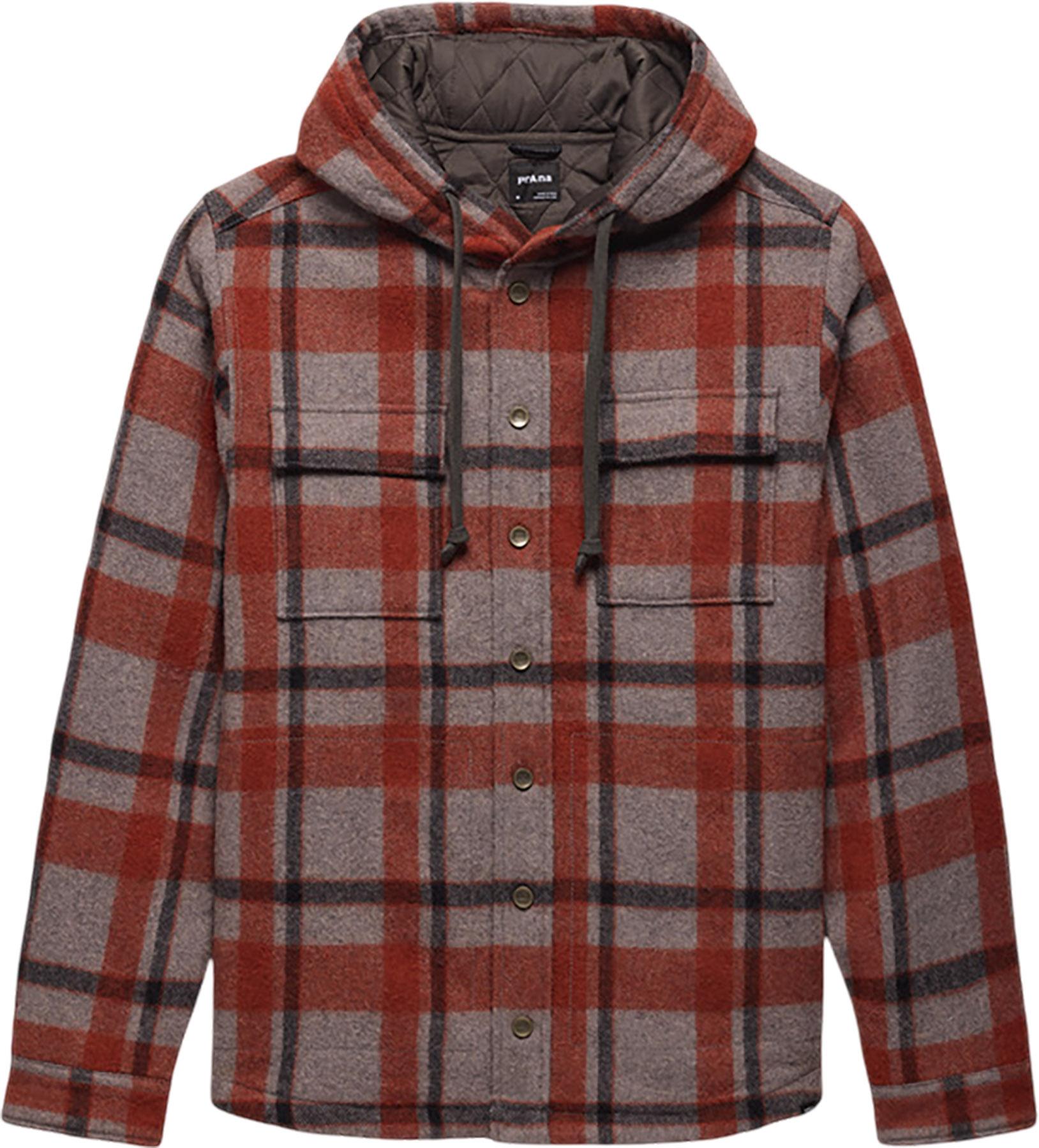 Image de produit pour Chemise en flanelle à capuchon Asgard - Homme