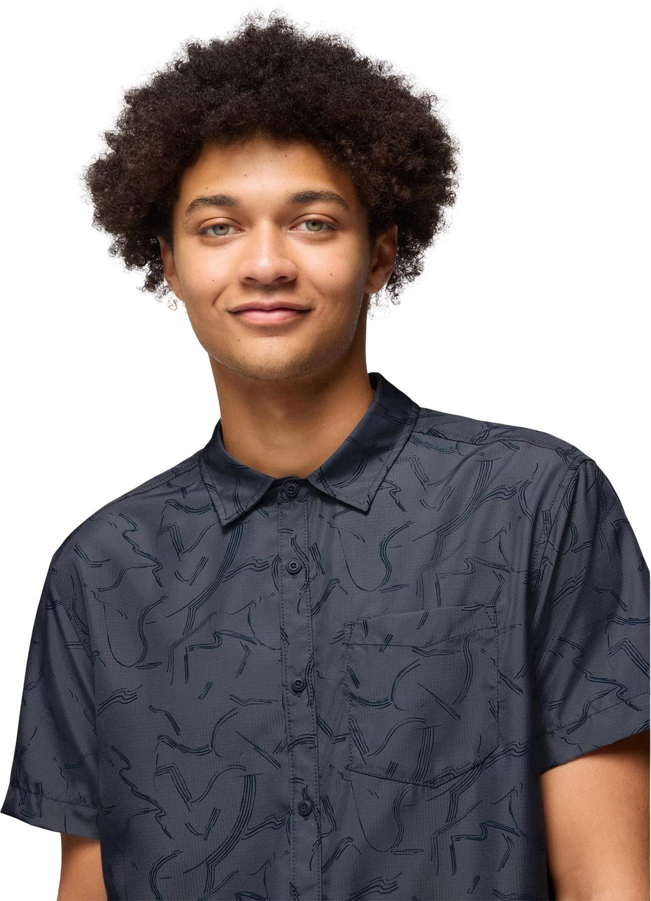 Numéro de l'image de la galerie de produits 2 pour le produit Chemise à manches courtes imprimé Lost Sol - Homme