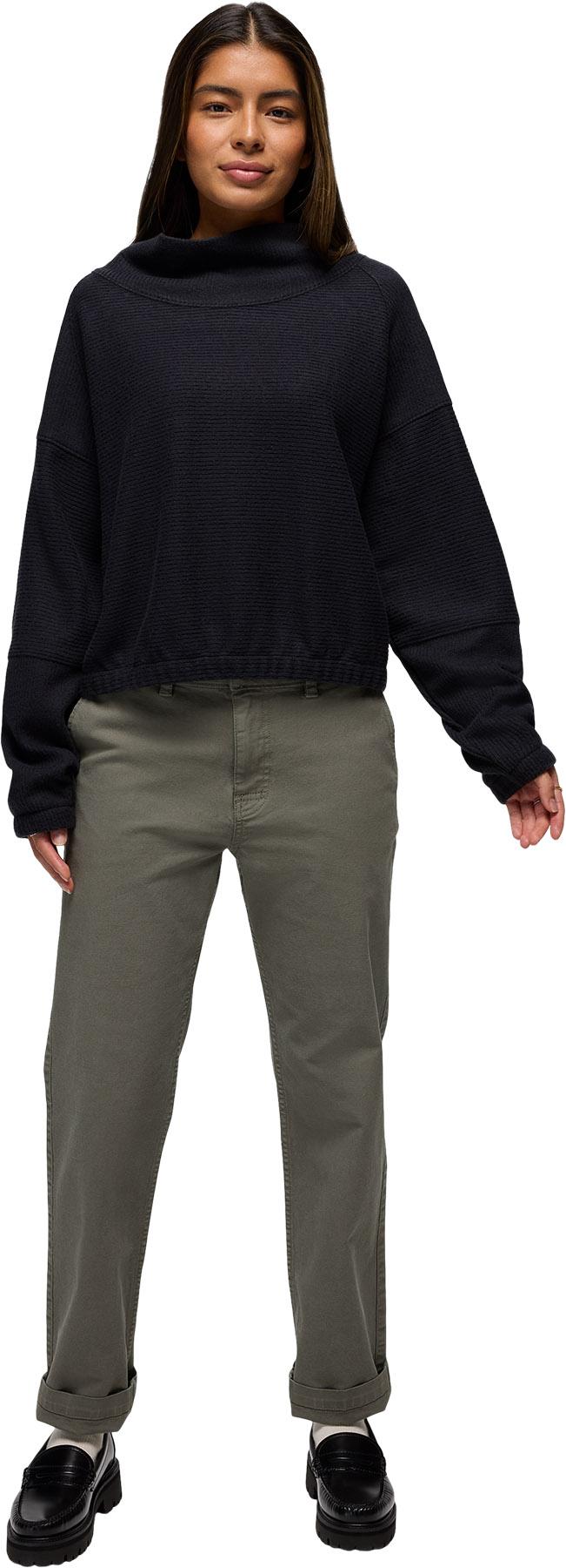 Product gallery image number 5 for product Chandail à manches longues et col bénitier Olivia - Femme