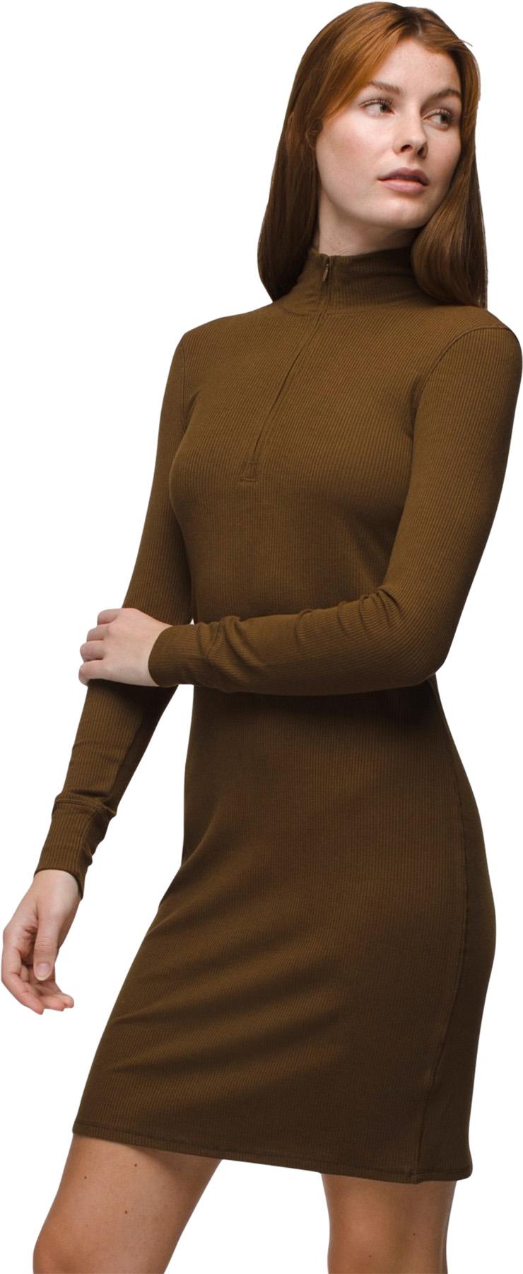 Product gallery image number 2 for product Foundation Rib Long Sleeve Dress - Women's