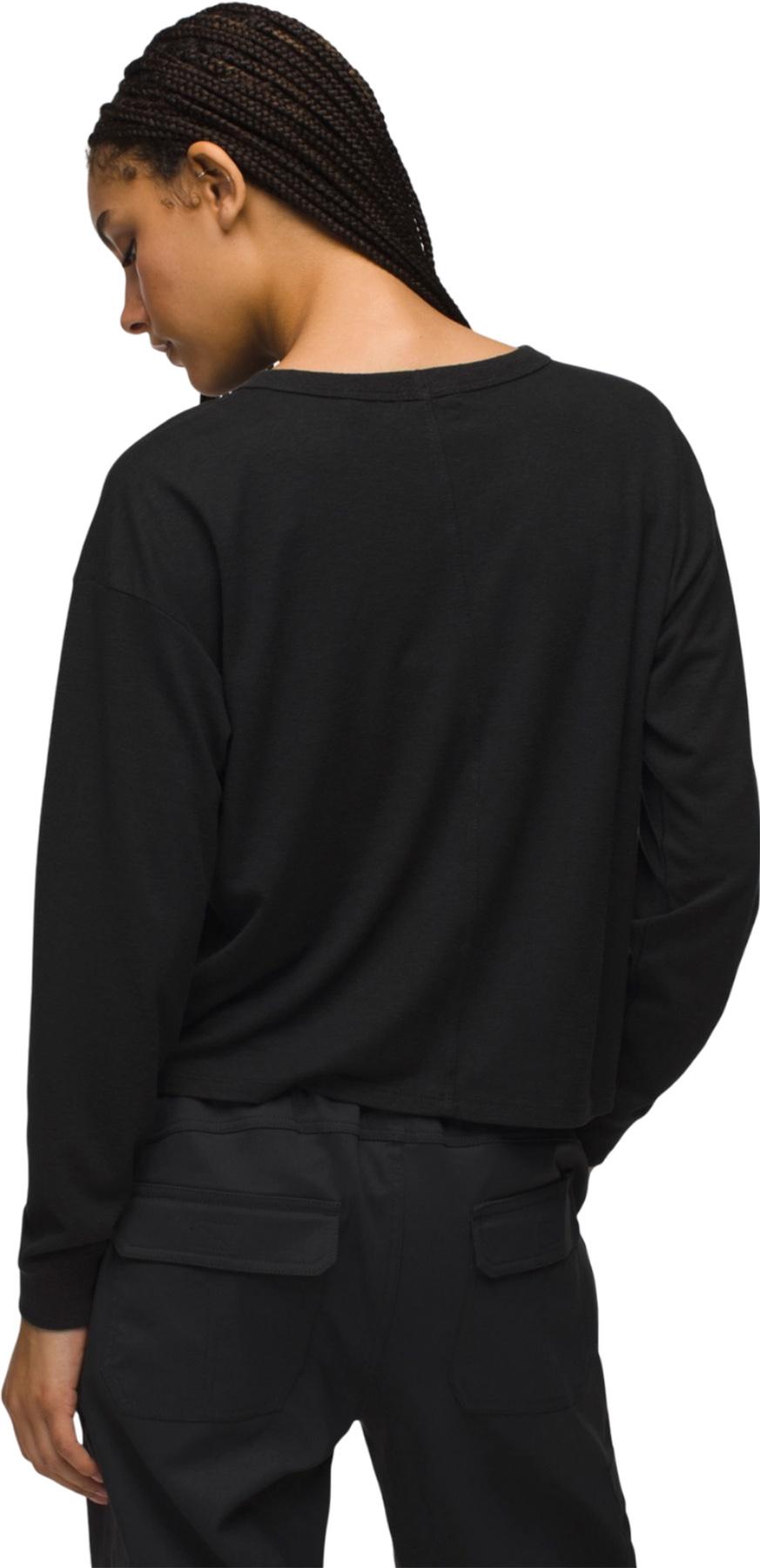 Product gallery image number 4 for product Cozy Up Long Sleeve Crew Neck T-Shirt - Women's