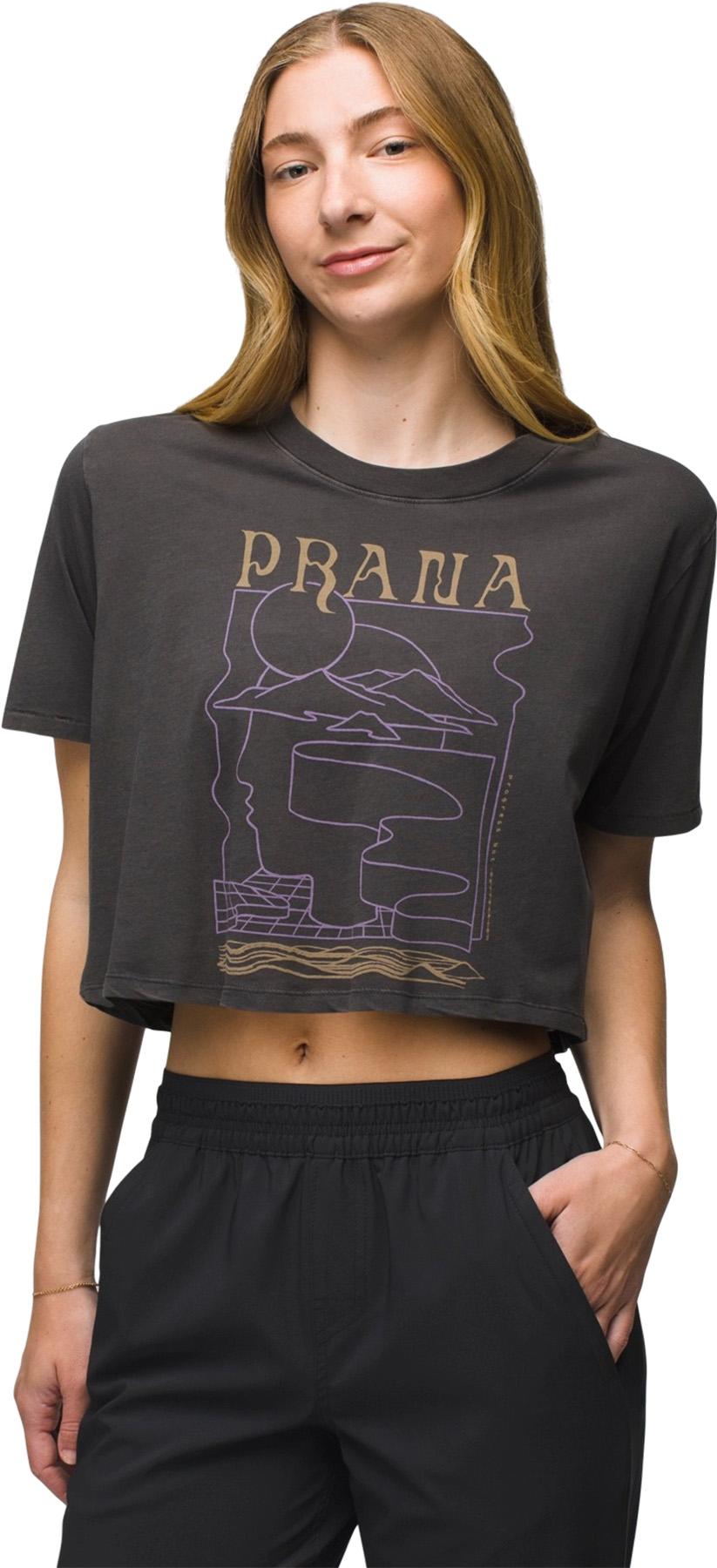 Numéro de l'image de la galerie de produits 3 pour le produit T-shirt écourté graphique Everyday Vintage-Washed - Femme