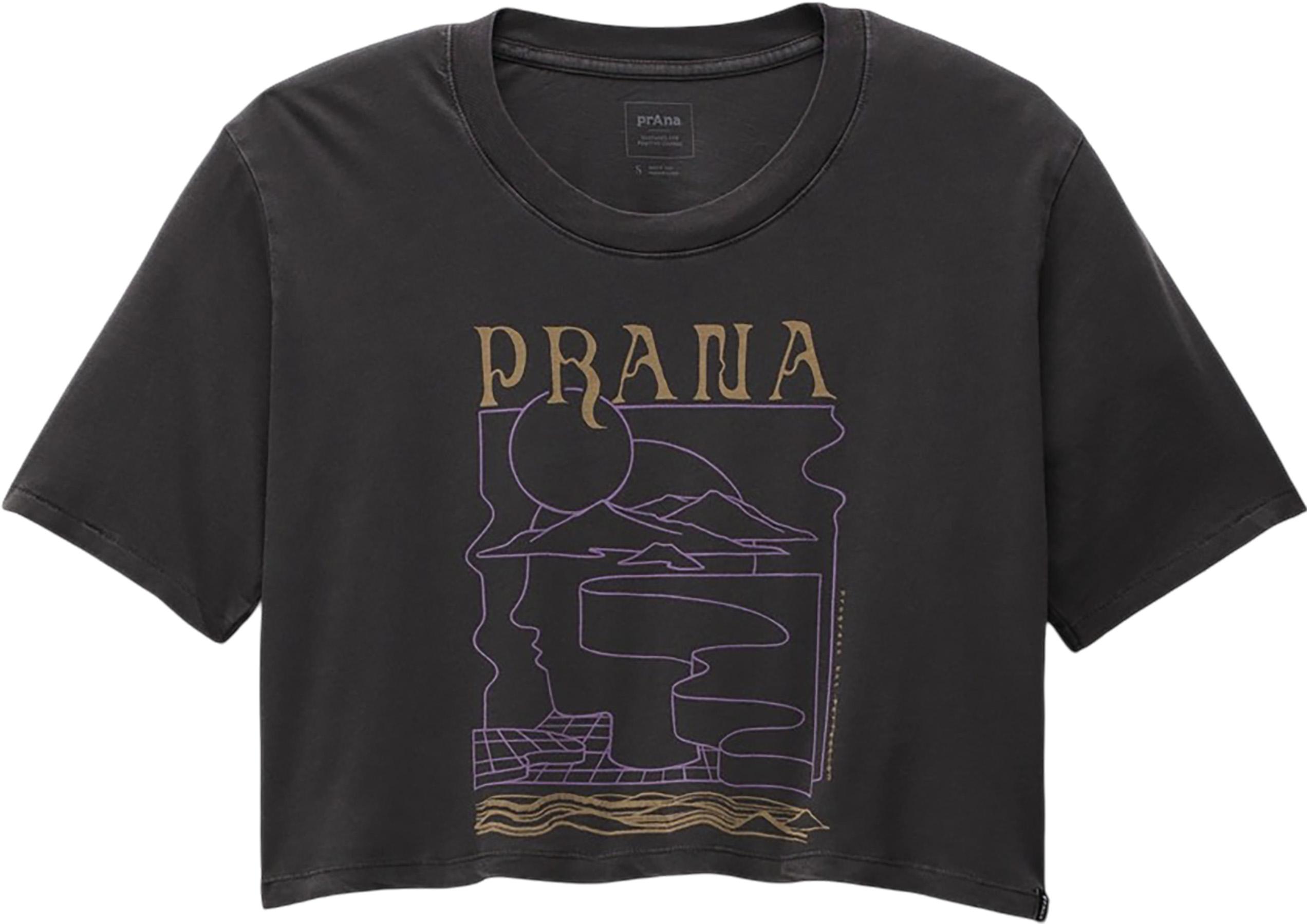 Numéro de l'image de la galerie de produits 1 pour le produit T-shirt écourté graphique Everyday Vintage-Washed - Femme