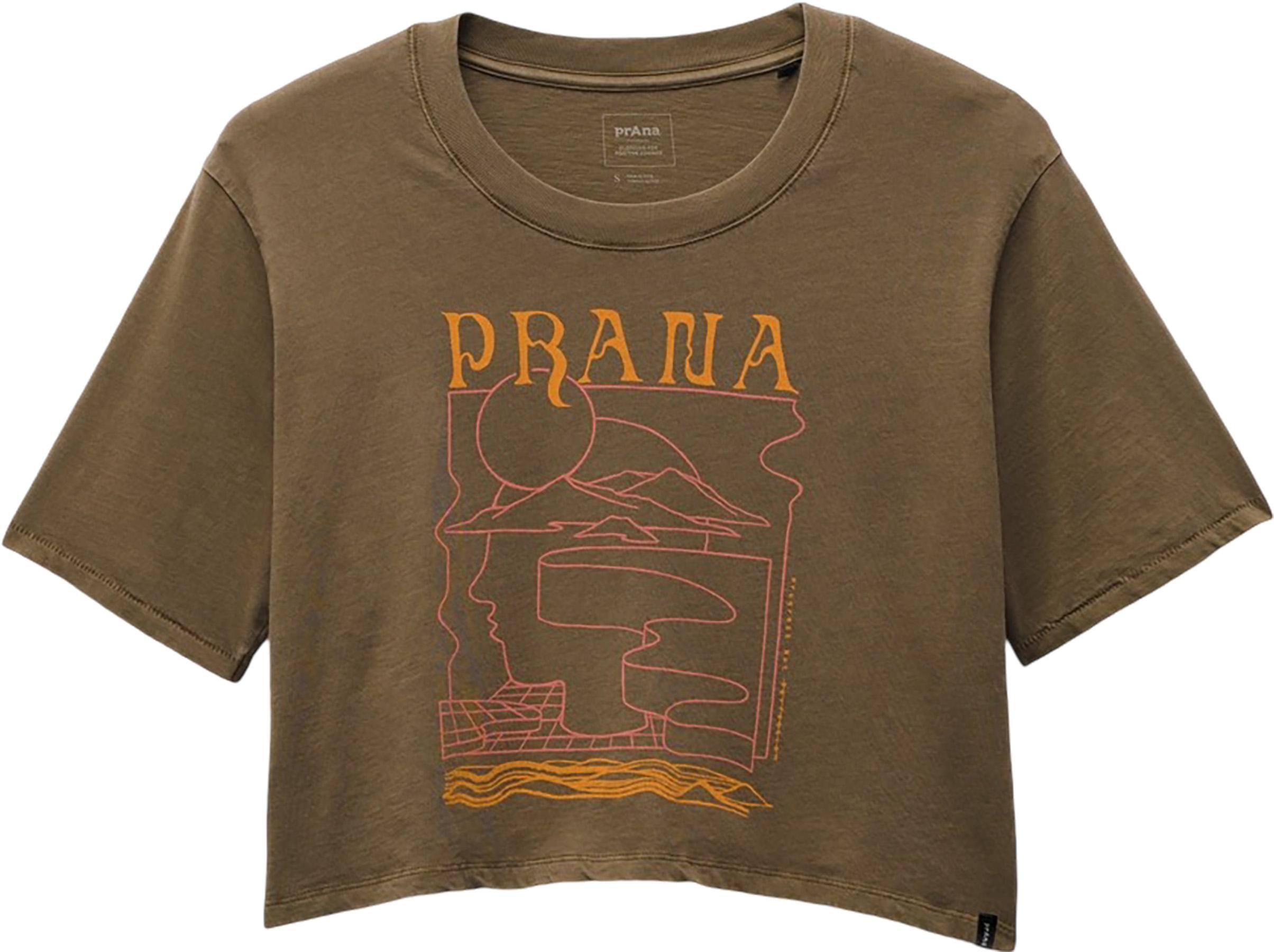 Image de produit pour T-shirt écourté graphique Everyday Vintage-Washed - Femme
