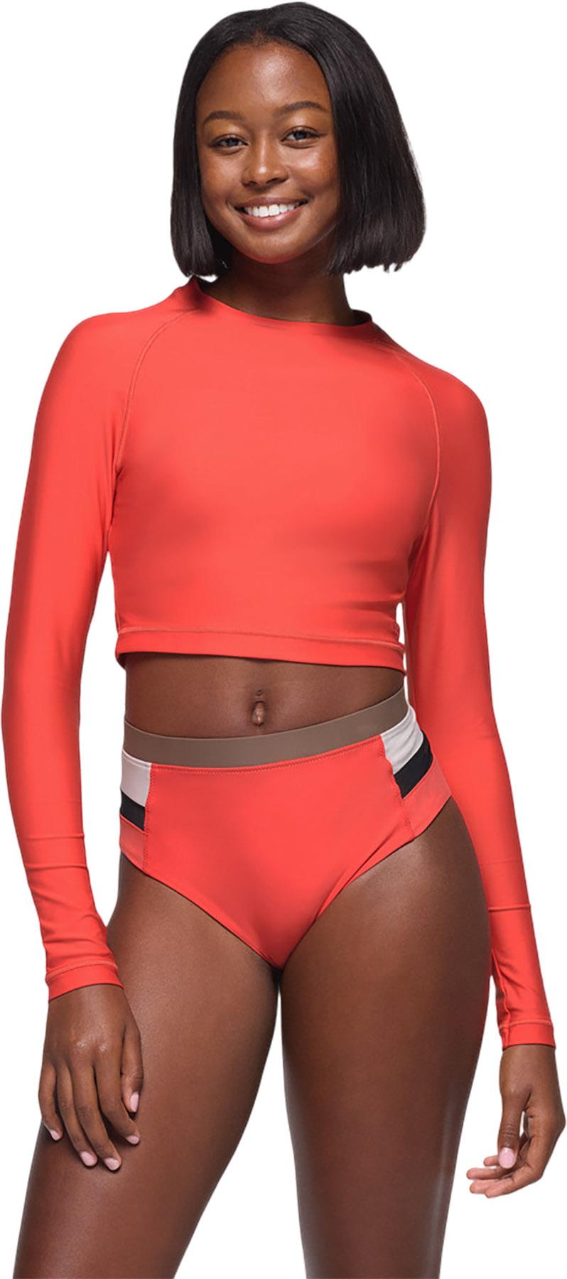 Product gallery image number 4 for product Baja Bound Rashguard Swim Top - Women's