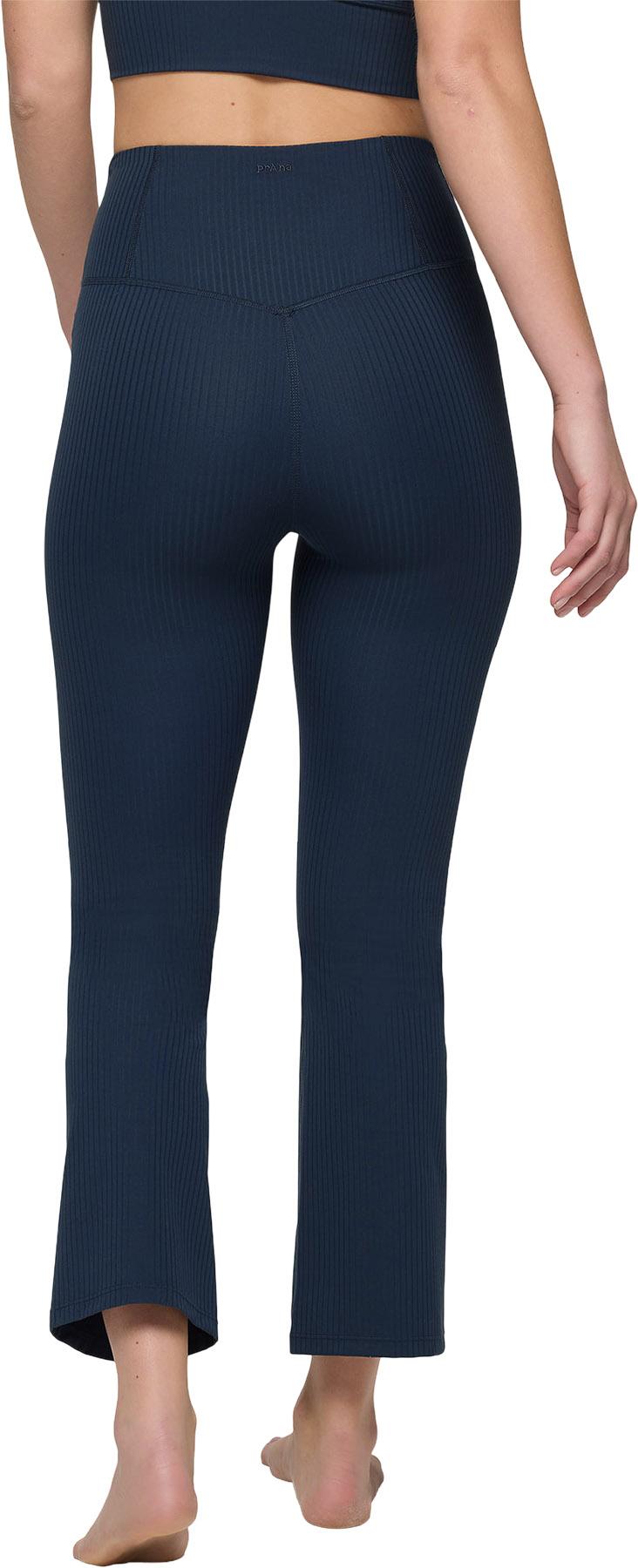 Product gallery image number 2 for product Luxara Rib Flare Crop Leggings - Women's