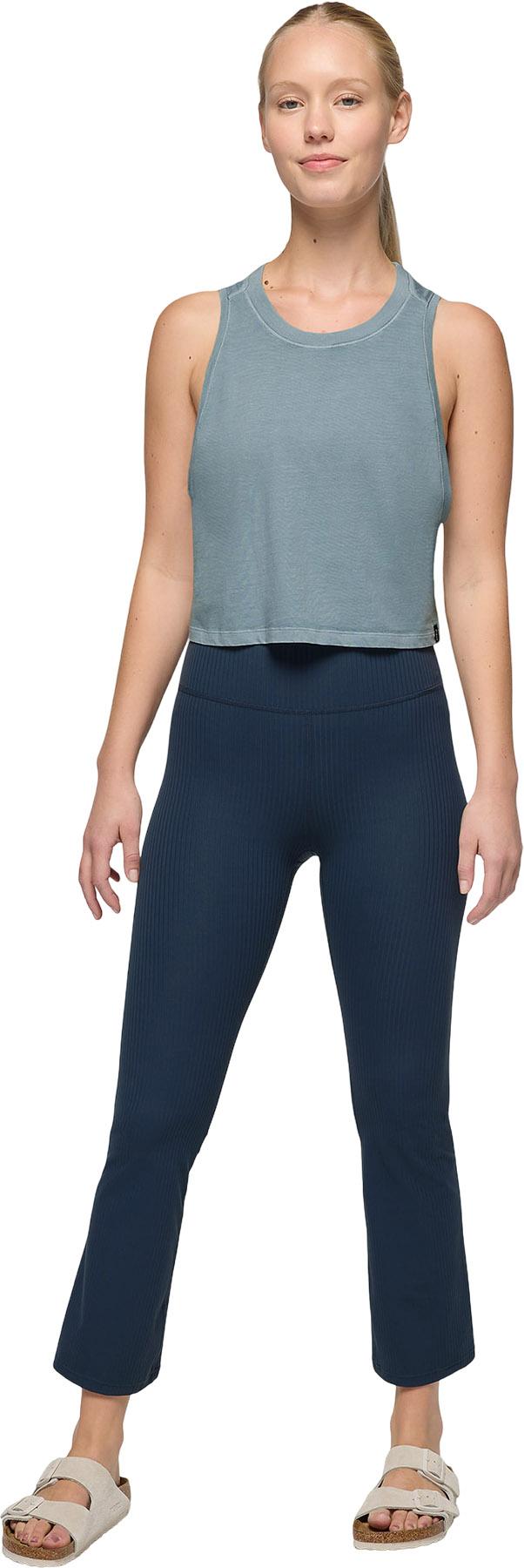 Product gallery image number 5 for product Luxara Rib Flare Crop Leggings - Women's