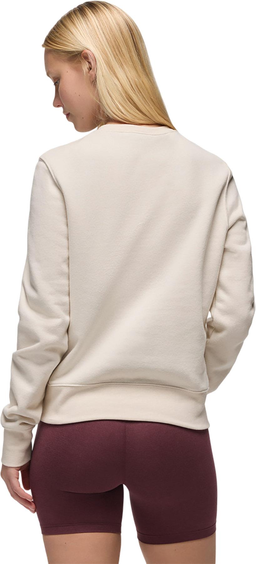 Product gallery image number 2 for product prAna Fleece Crewneck Sweatshirt - Women's