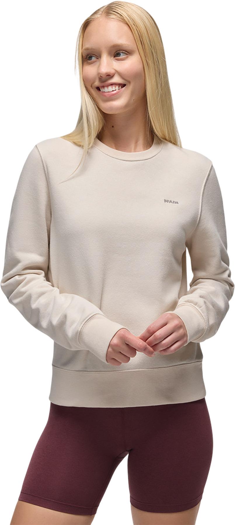 Product gallery image number 4 for product prAna Fleece Crewneck Sweatshirt - Women's