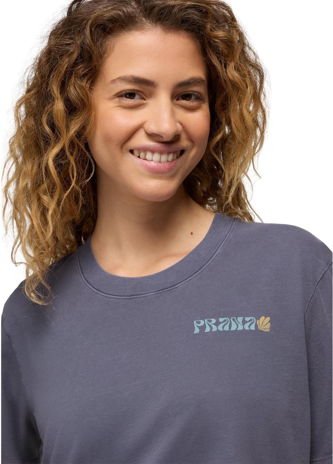 Product gallery image number 4 for product Everyday Good Vibes Crop Graphic T-Shirt - Women's