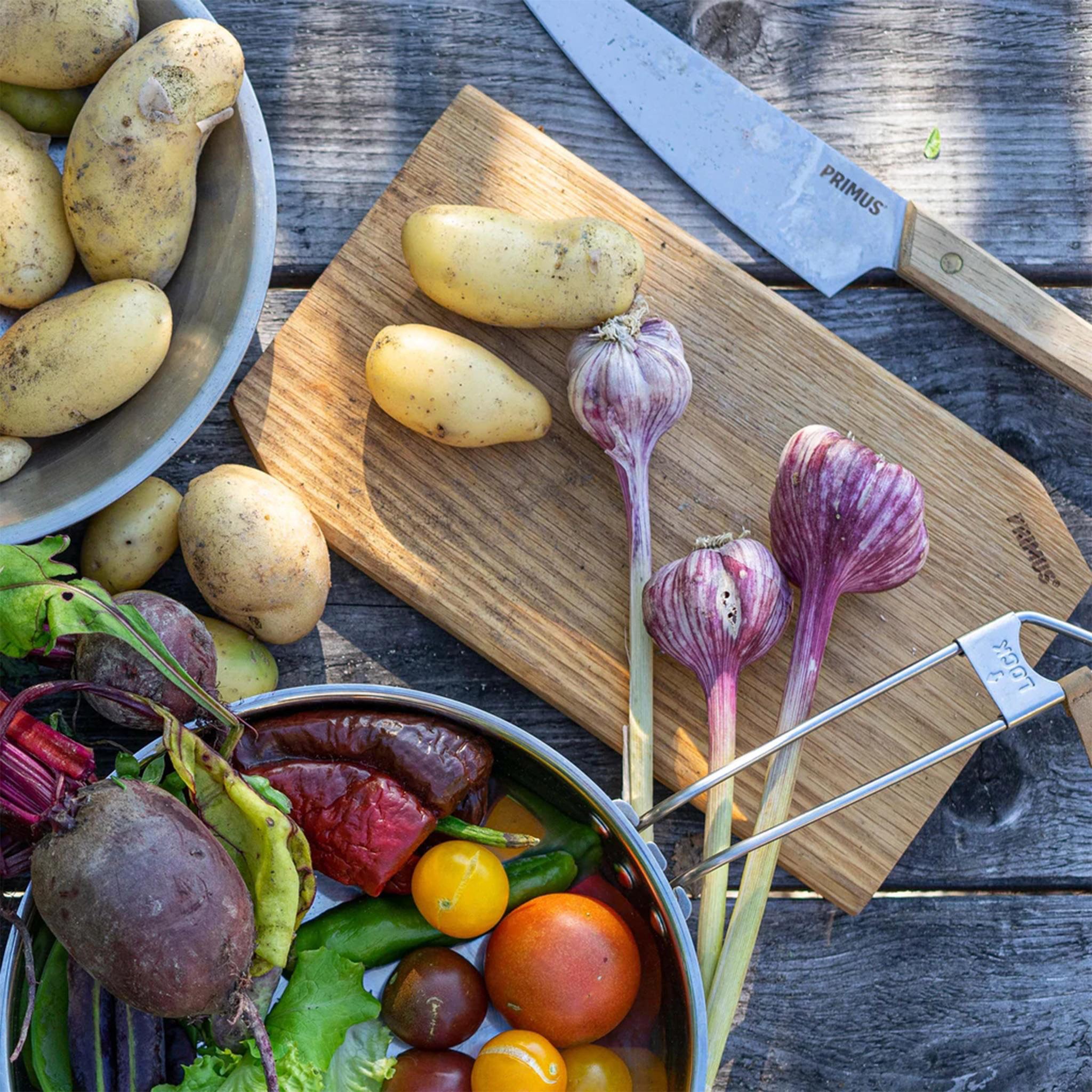 Product gallery image number 9 for product Campfire Knife And Cutting Board Set