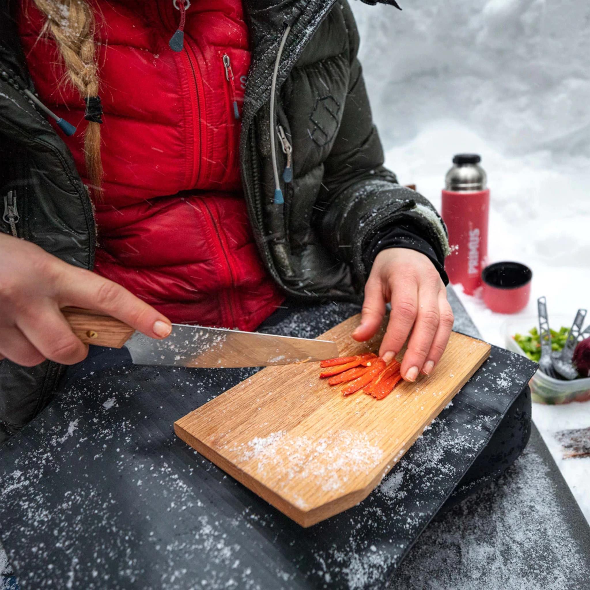 Product gallery image number 2 for product Campfire Knife And Cutting Board Set