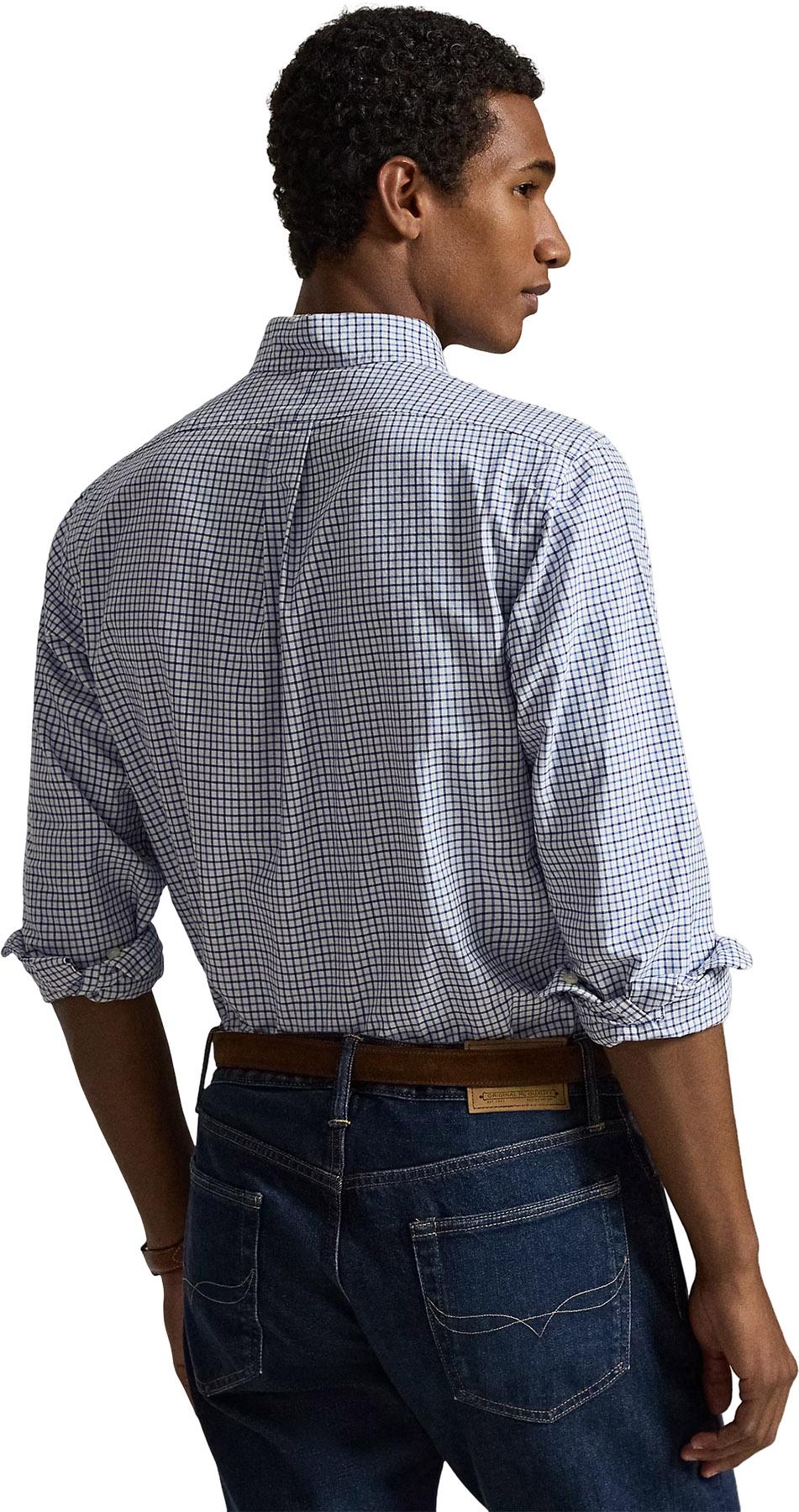 Product gallery image number 2 for product Classic Fit Tattersall Oxford Shirt - Men's
