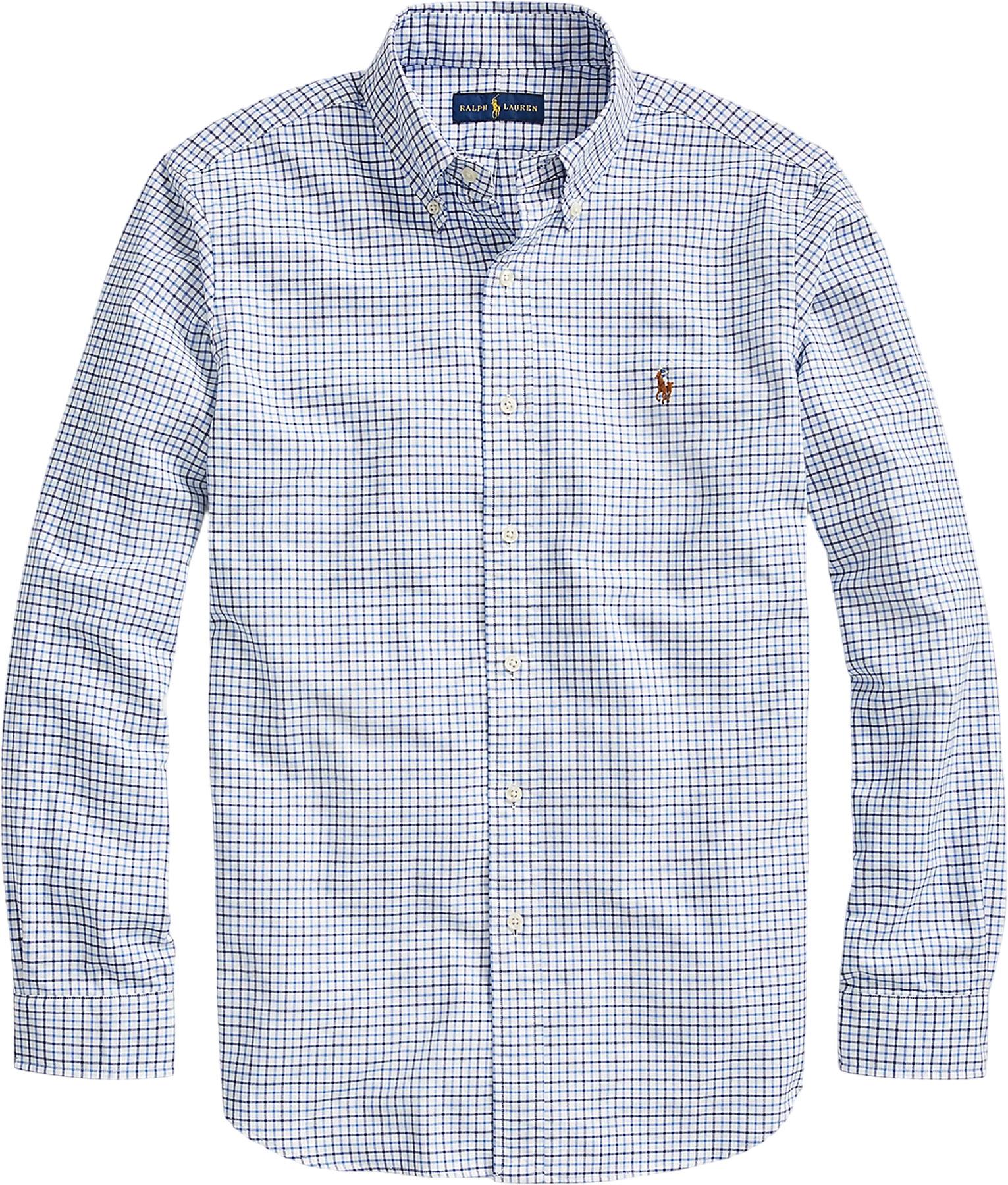 Product gallery image number 3 for product Classic Fit Tattersall Oxford Shirt - Men's