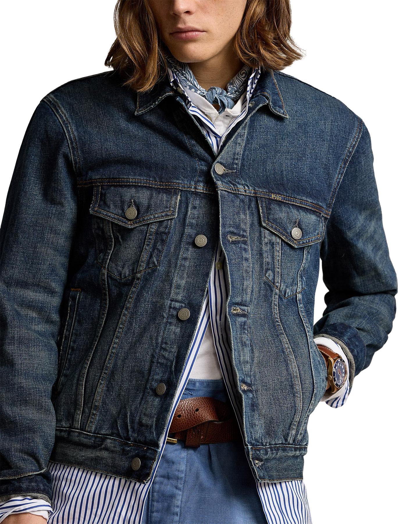 Product gallery image number 2 for product Denim Trucker Jacket - Men's