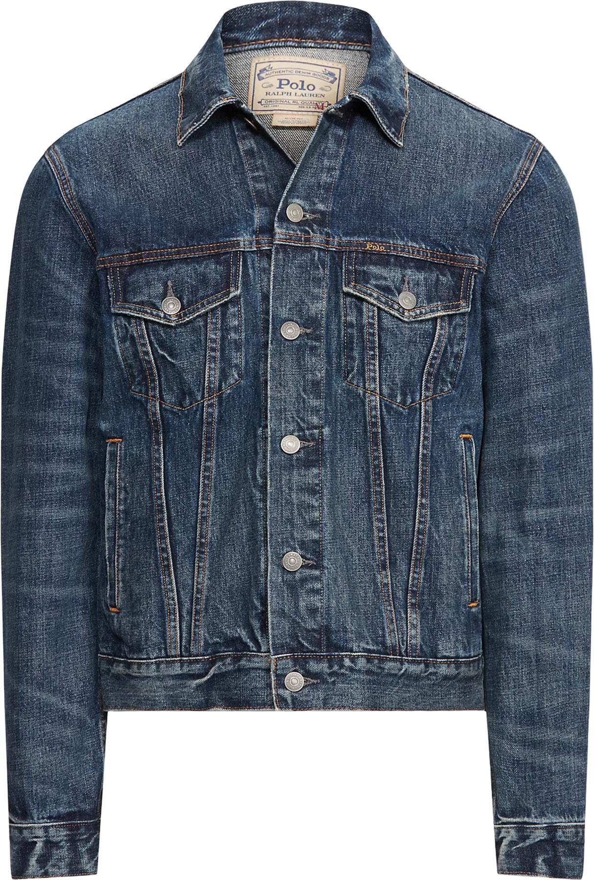 Product gallery image number 4 for product Denim Trucker Jacket - Men's