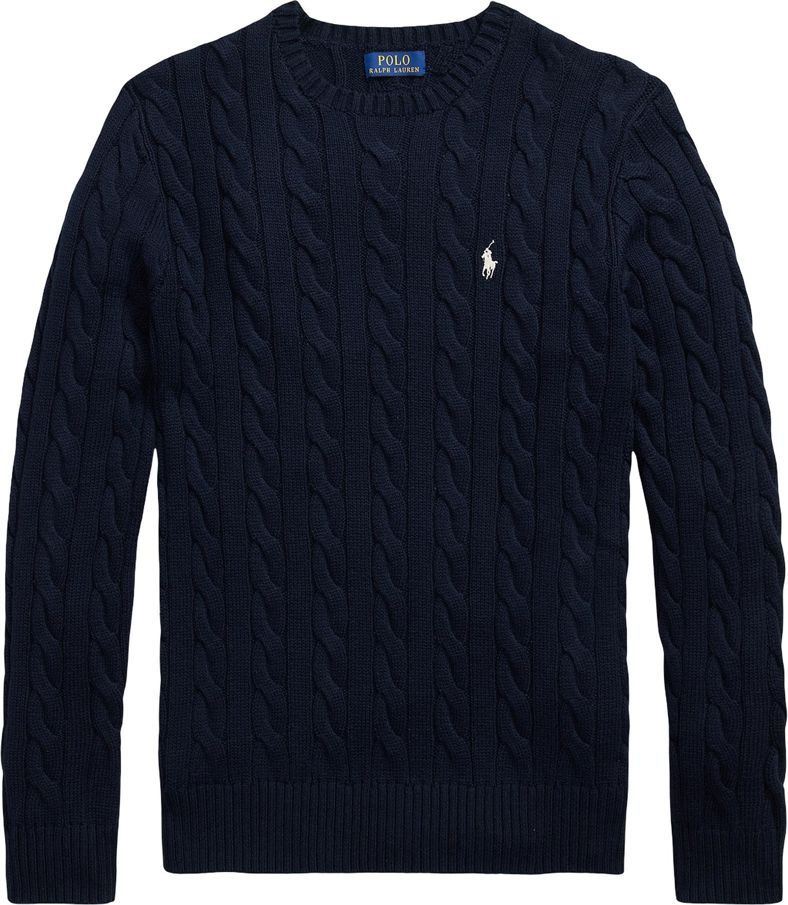 Product gallery image number 3 for product Cable-Knit Cotton Sweater - Men's