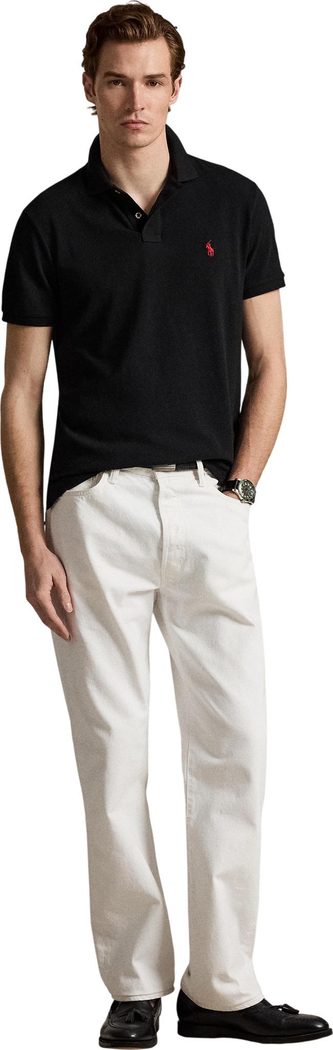 Numéro de l'image de la galerie de produits 4 pour le produit Polo en maille coupe ajustée The Iconic Custom - Homme