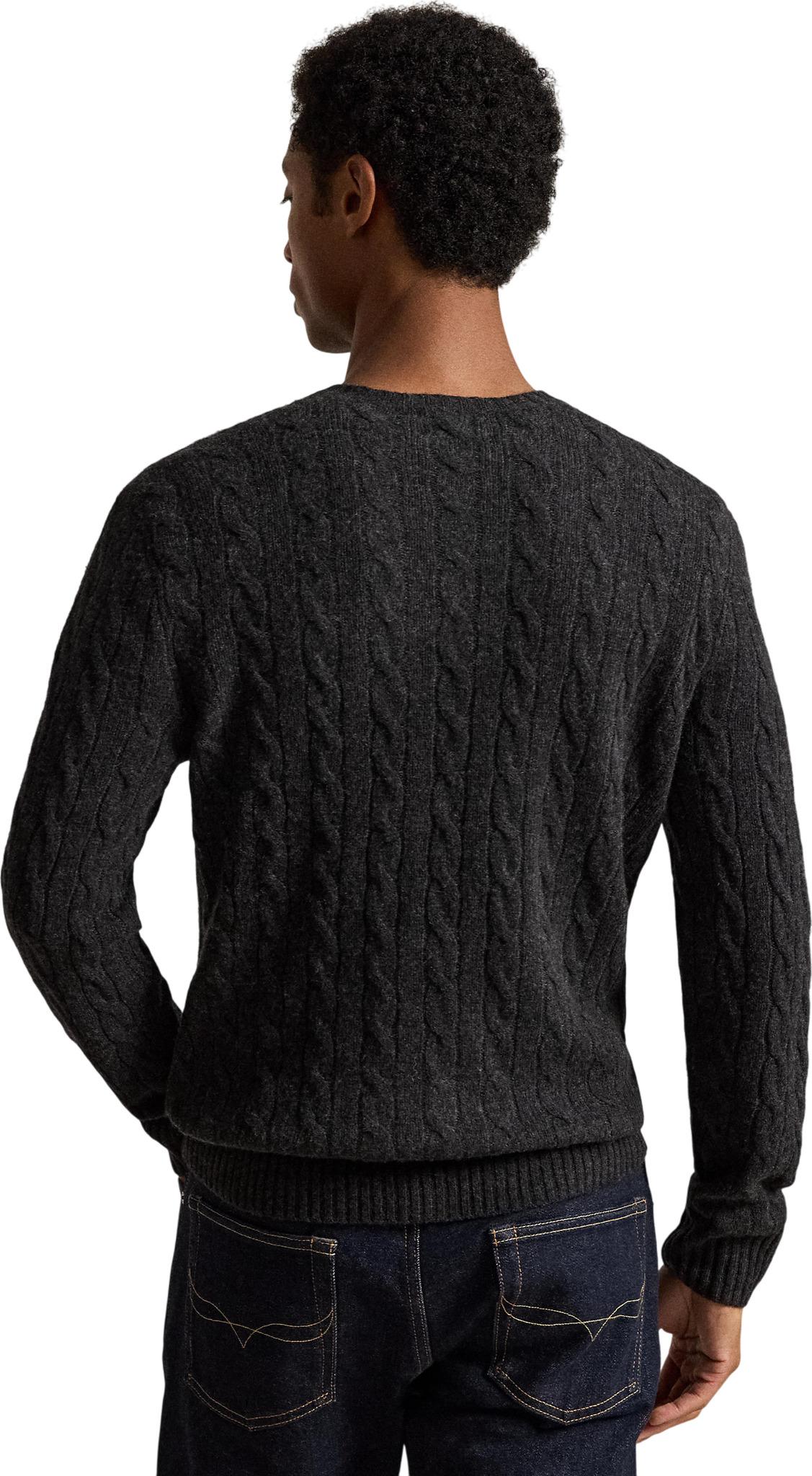 Product gallery image number 2 for product Cable-Knit Wool-Cashmere Sweater - Men's