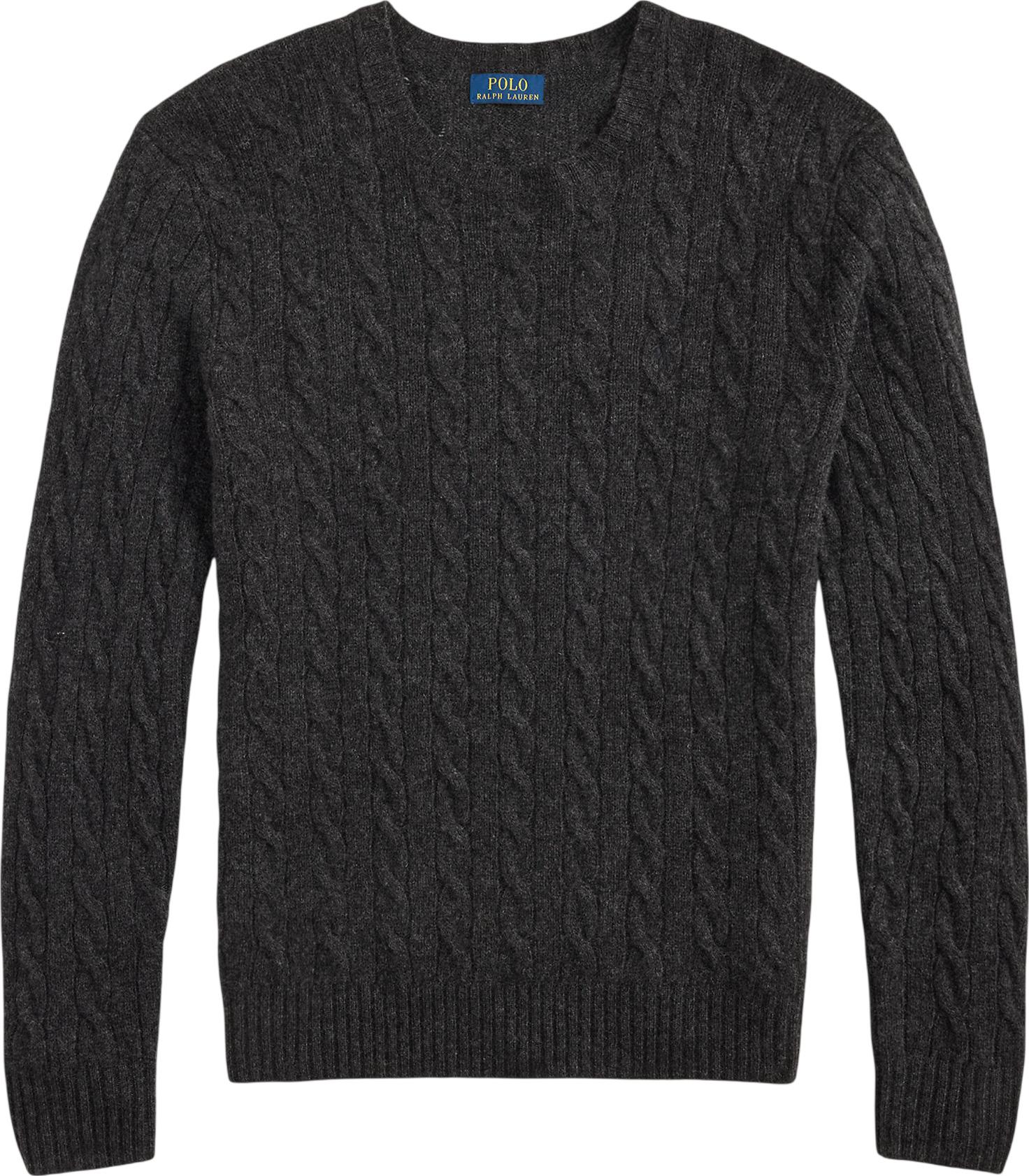 Product gallery image number 4 for product Cable-Knit Wool-Cashmere Sweater - Men's