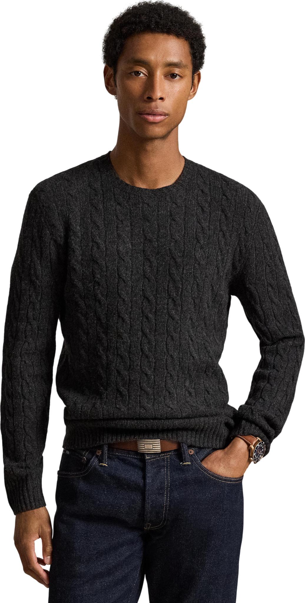Product image for Cable-Knit Wool-Cashmere Sweater - Men's