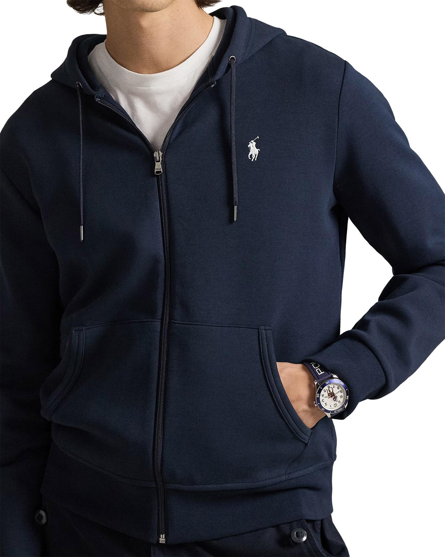 Product gallery image number 3 for product Double-Knit Full-Zip Hoodie - Men's