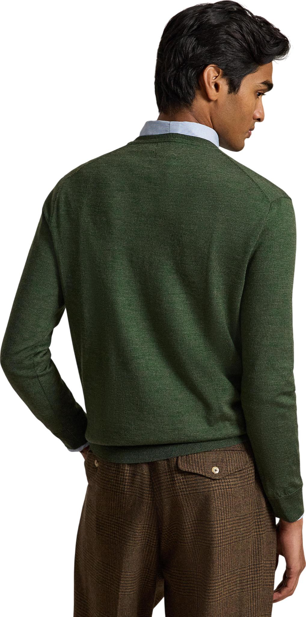Product gallery image number 5 for product Washable Wool Crewneck Jumper - Men's