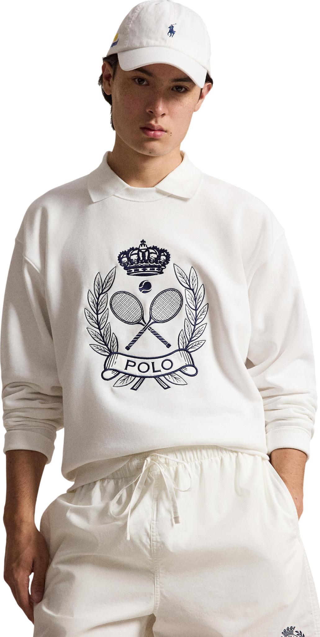 Product image for US Open Cotton Blend Crest Sweatshirt - Men’s