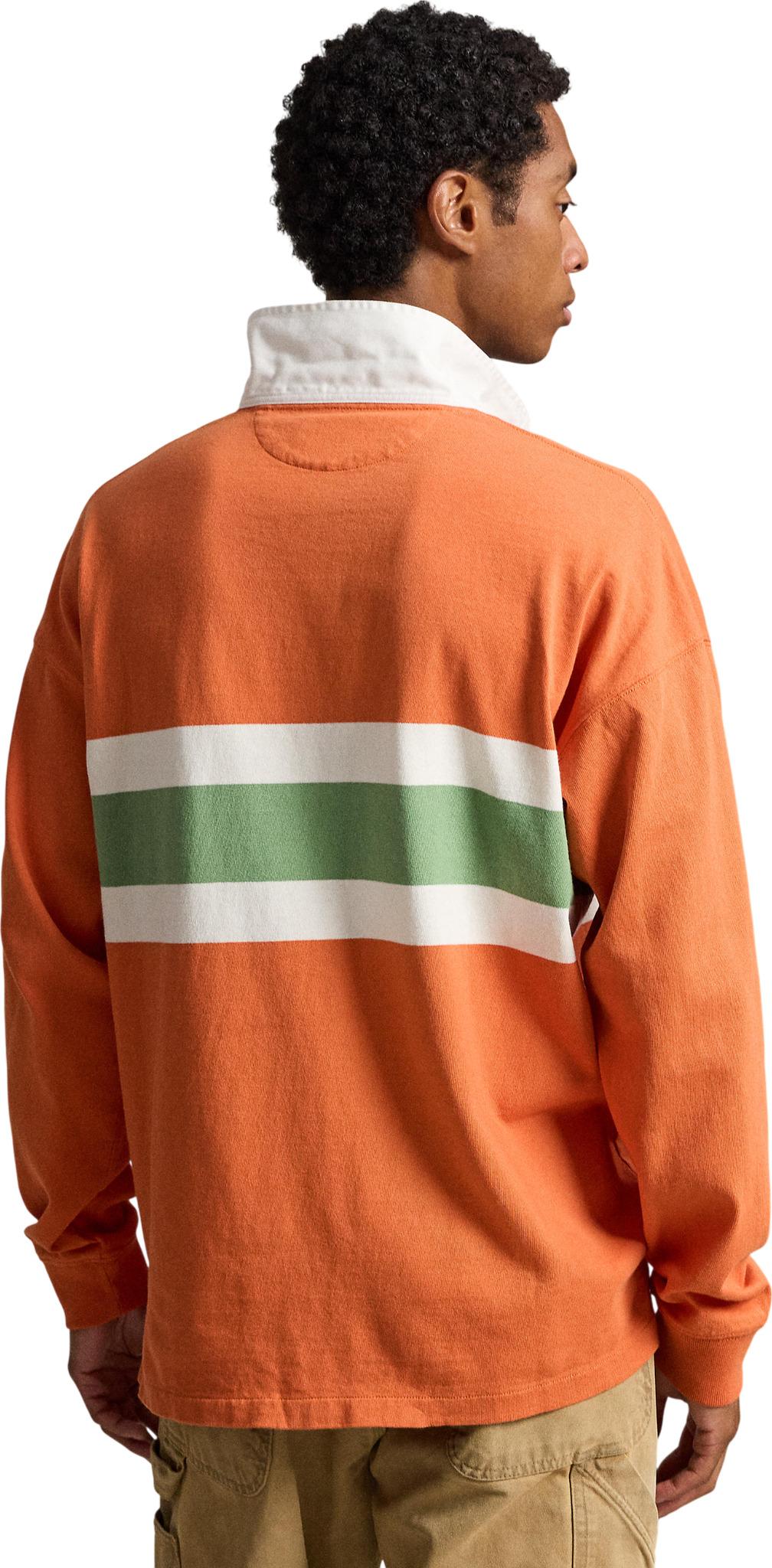 Product gallery image number 3 for product Big Fit Striped Jersey Rugby Shirt - Men's