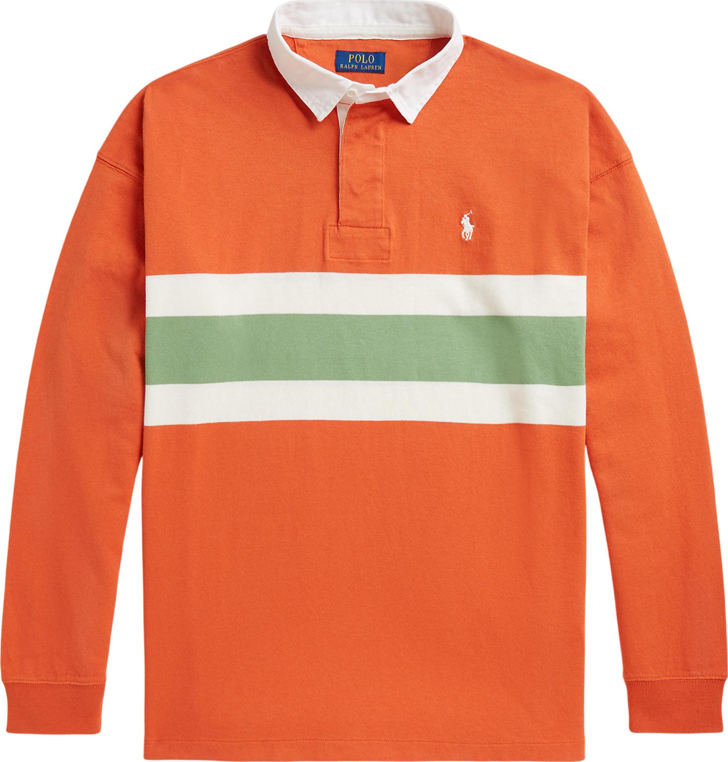 Product gallery image number 2 for product Big Fit Striped Jersey Rugby Shirt - Men's