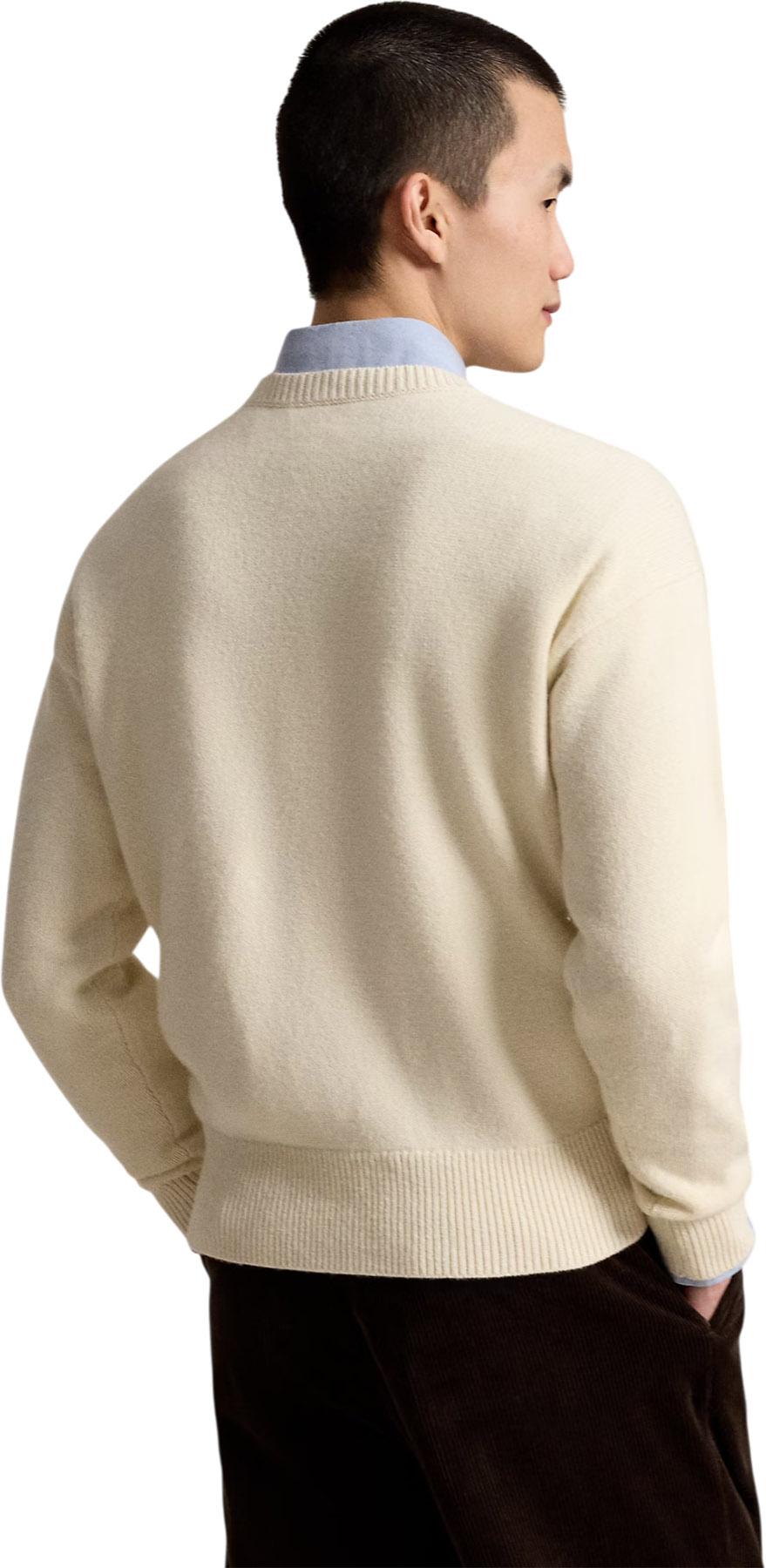 Product gallery image number 2 for product Relaxed Fit Wool-Cotton Sweater - Men's