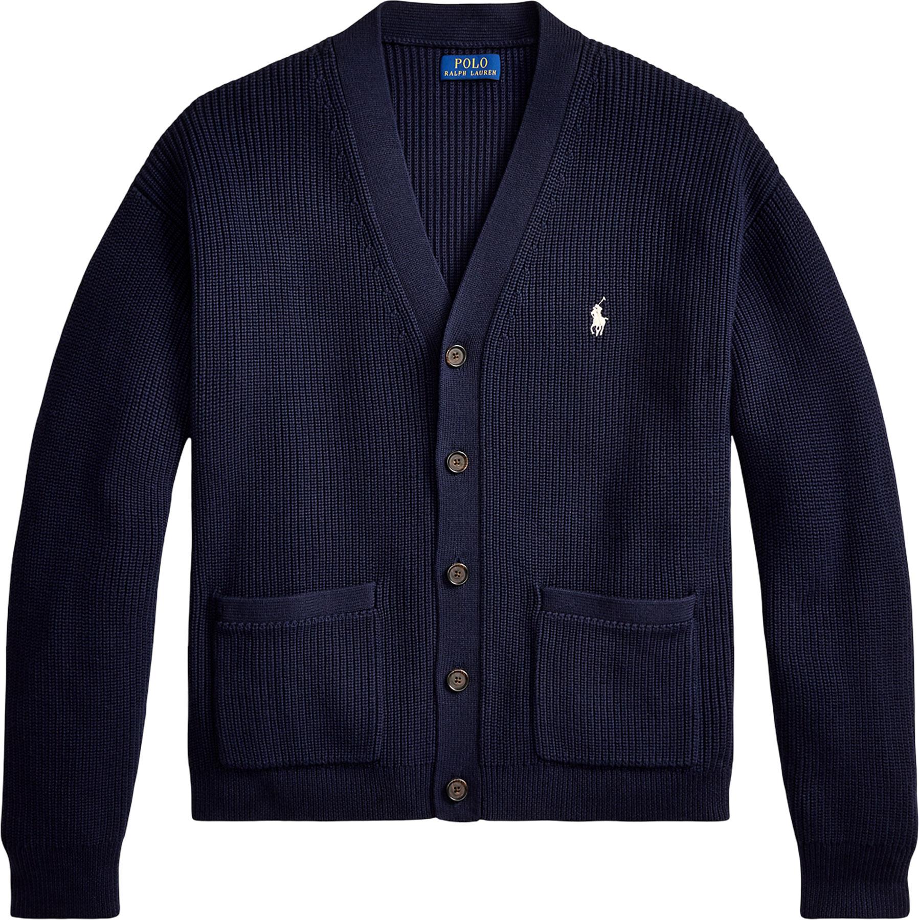 Image de produit pour Cardigan col en V en coton - Homme