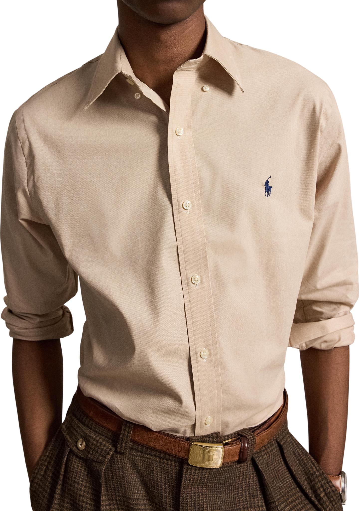 Product gallery image number 5 for product Cotton Recycled Nylon Twill Woven Shirt - Men’s