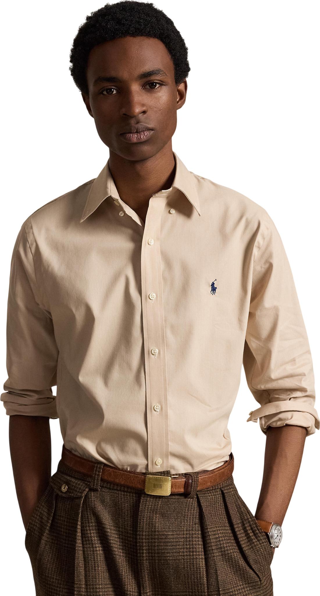 Product image for Cotton Recycled Nylon Twill Woven Shirt - Men’s
