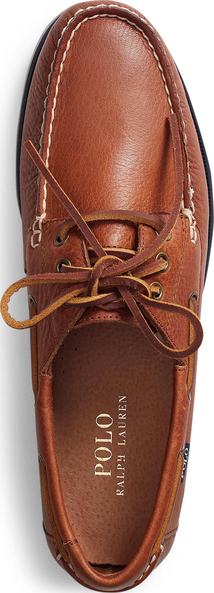 Product gallery image number 5 for product Oiled Tumbled Leather Bienne Boat Shoes - Men’s