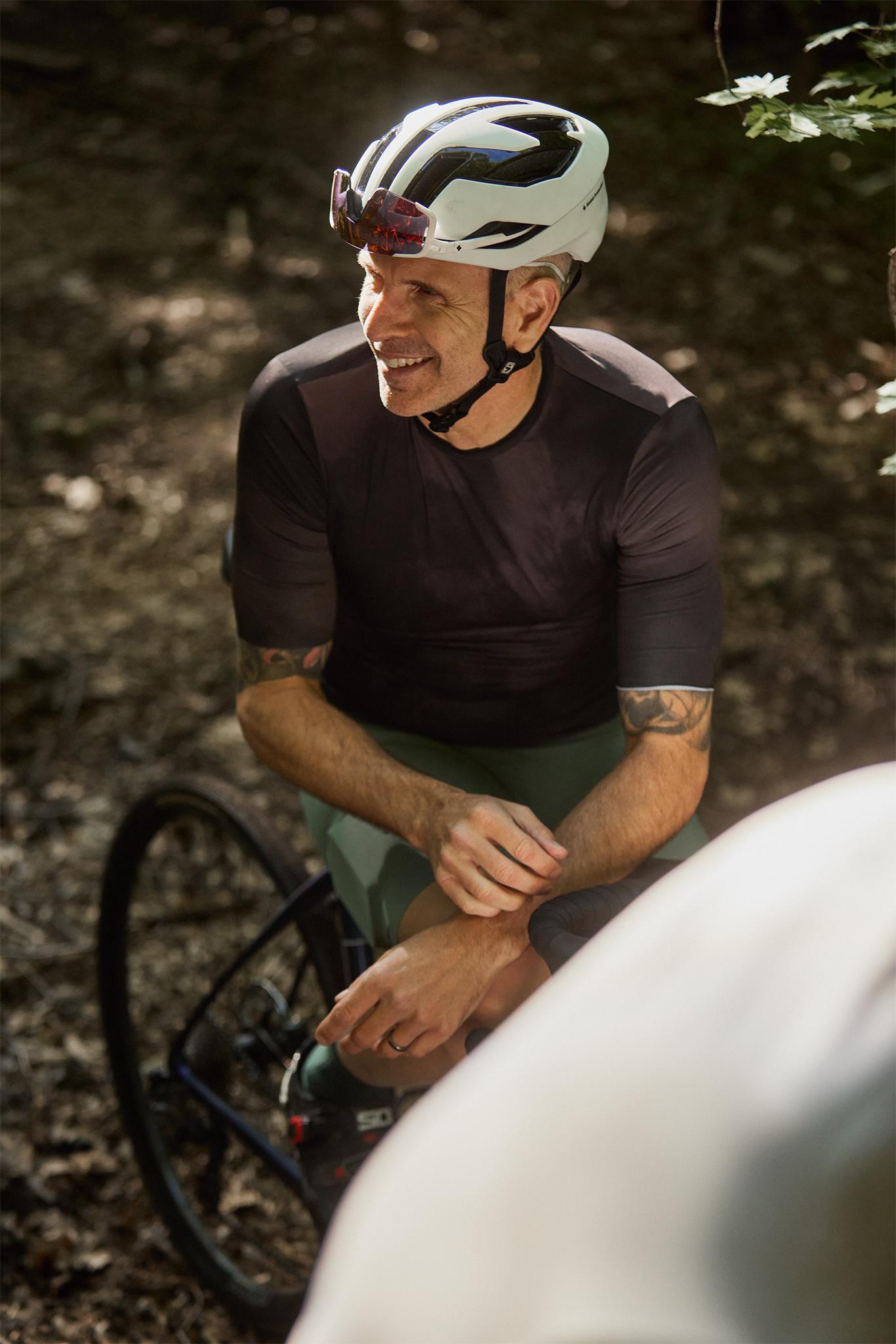 Product gallery image number 4 for product Cycling Zipperless Jersey - Men's