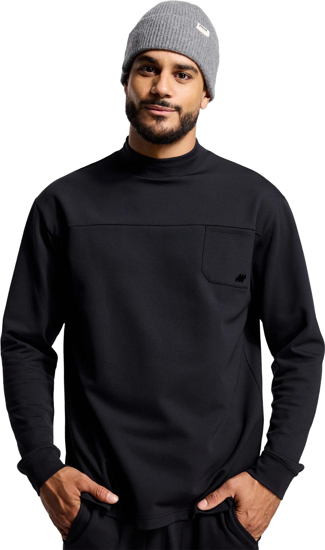 Product gallery image number 5 for product Merino Mock Neck Sweater - Men's
