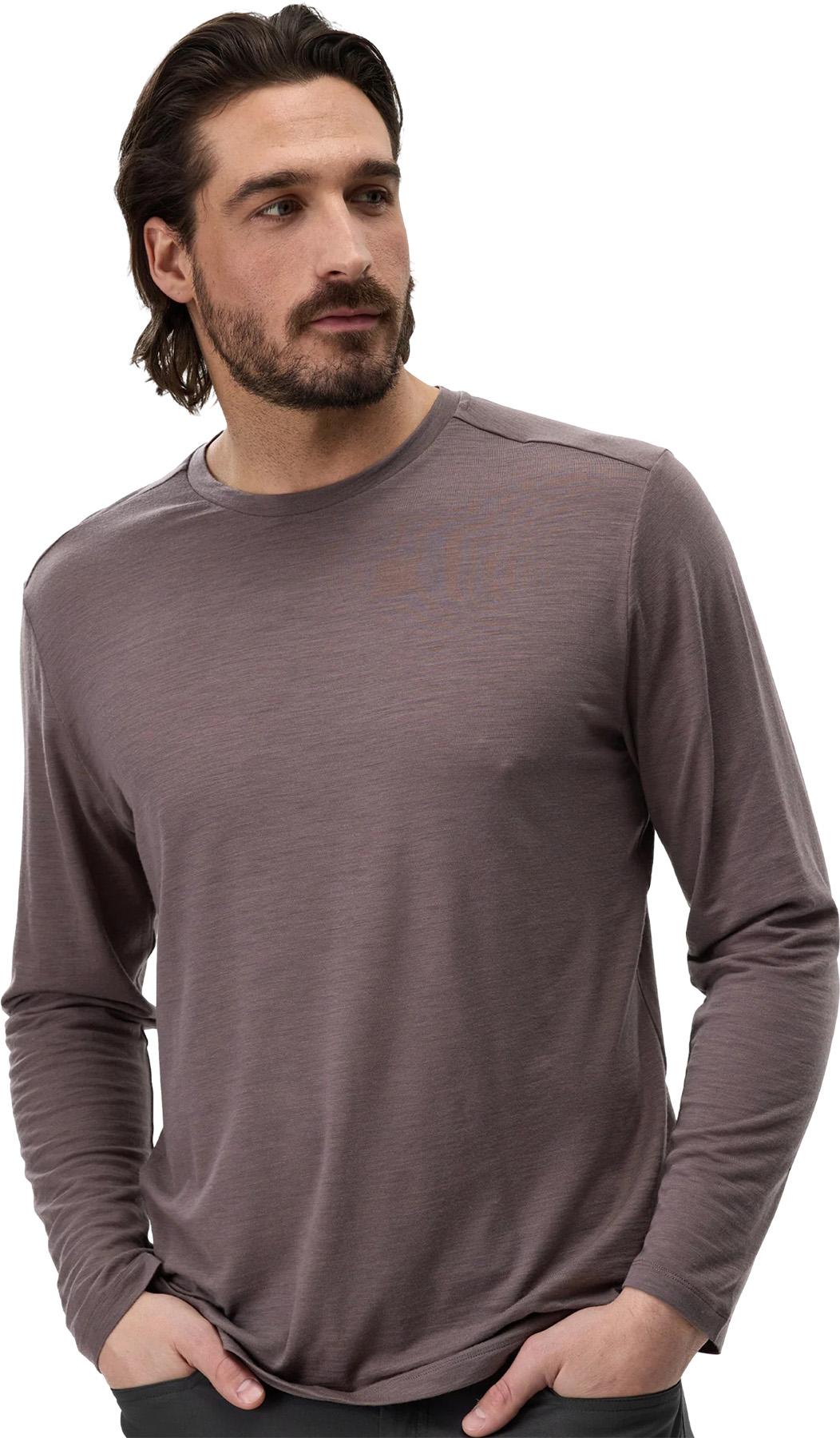 Product gallery image number 2 for product Free Range Merino Long Sleeve Tee - Men's
