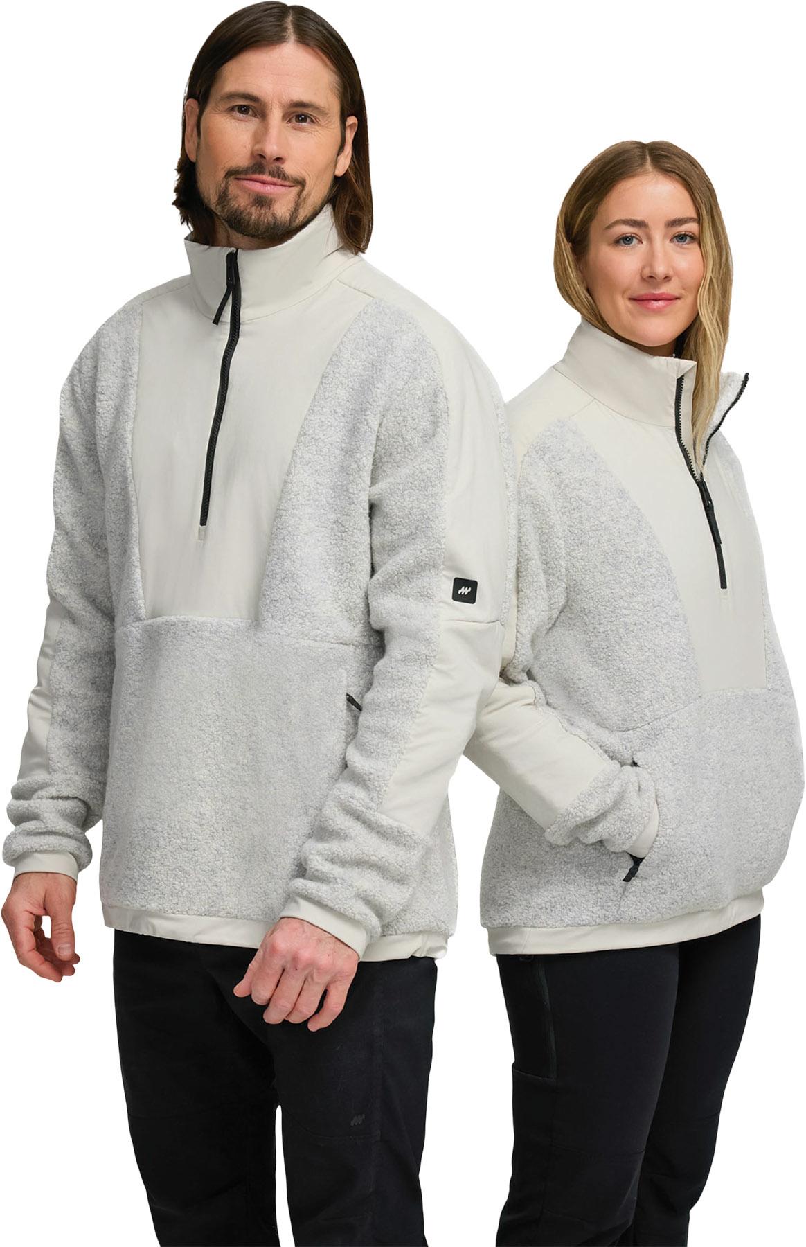 Numéro de l'image de la galerie de produits 4 pour le produit Chandail à 1/4 glissière en mérino Sherpa - Unisexe