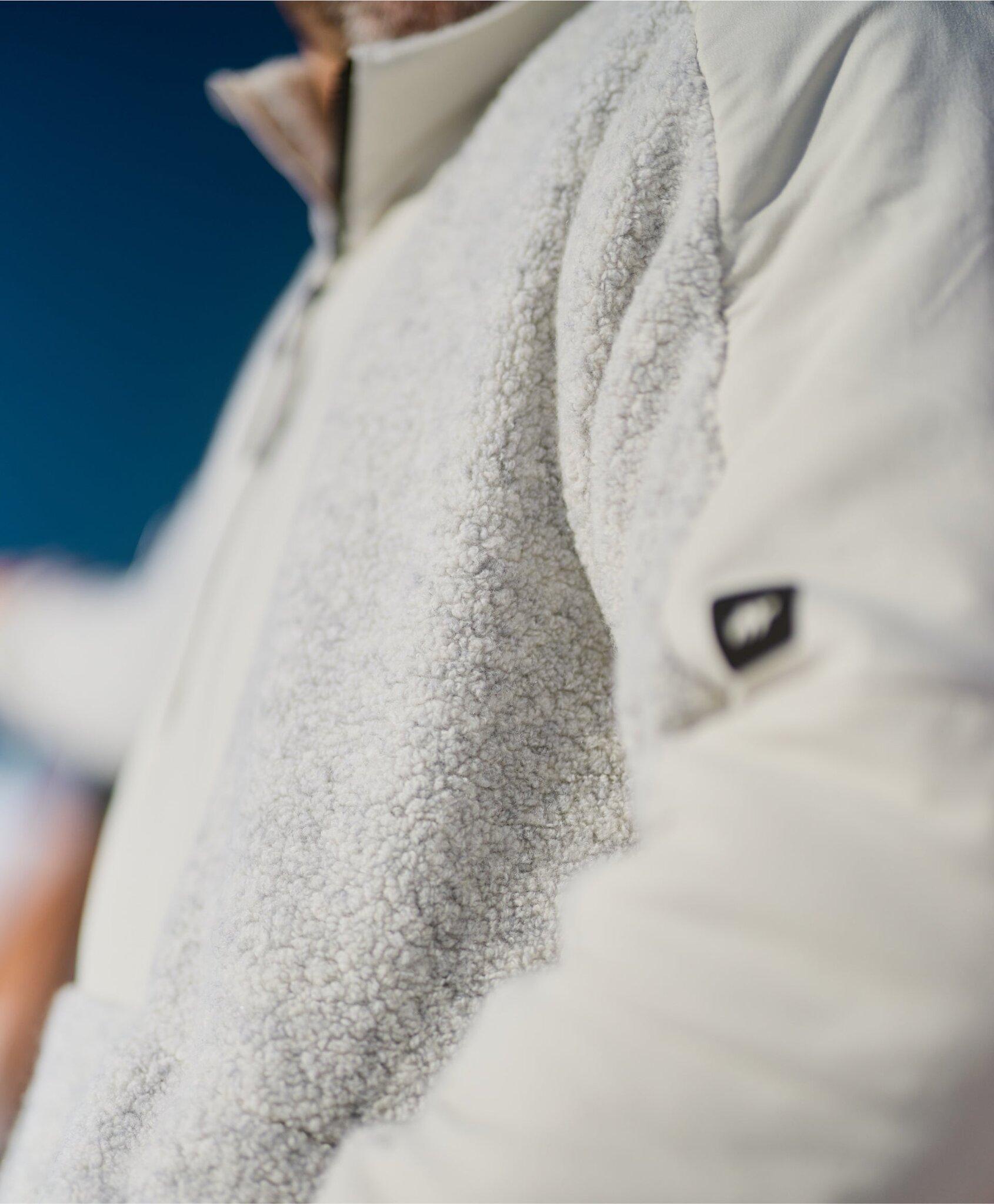 Numéro de l'image de la galerie de produits 2 pour le produit Chandail à 1/4 glissière en mérino Sherpa - Unisexe