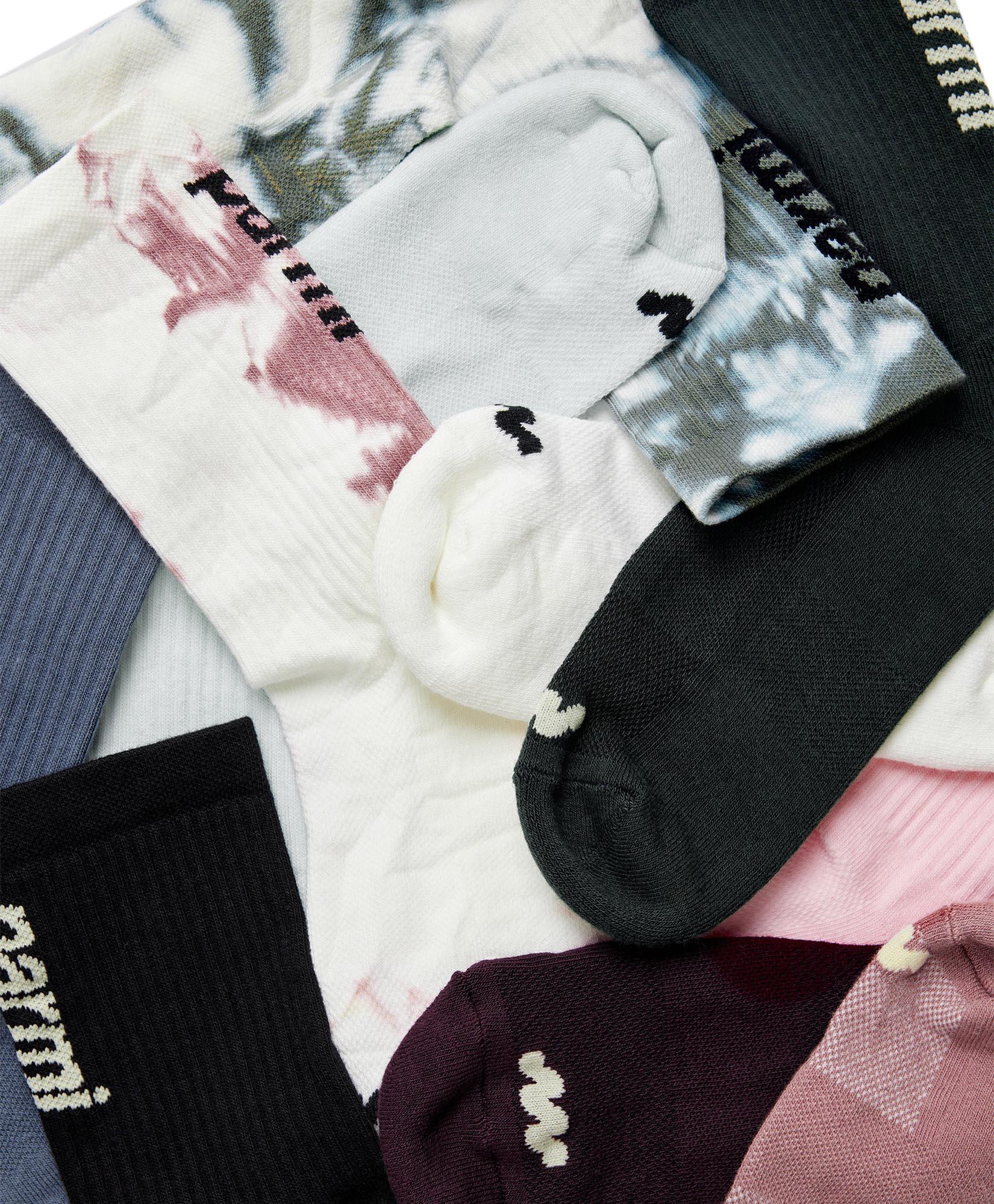 Product gallery image number 3 for product Informal Tie Dye Crew Socks - Unisex