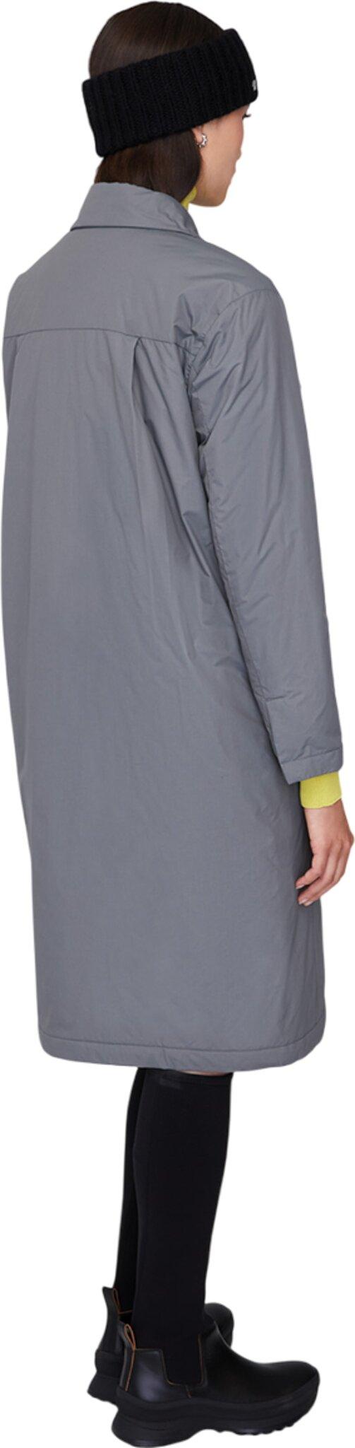 Numéro de l'image de la galerie de produits 2 pour le produit Longue veste-chemise isolée Lina - Régulière - Femme