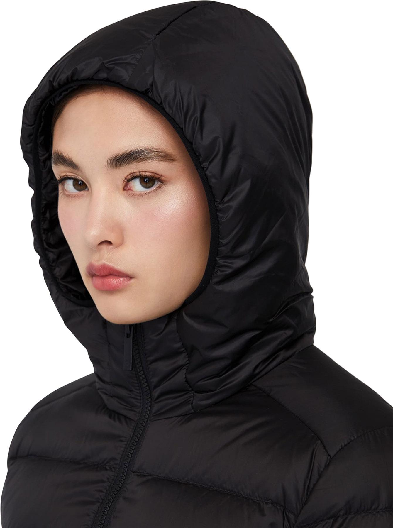 Product gallery image number 3 for product Livia Mid Lightweight Hooded Down Jacket - Women's
