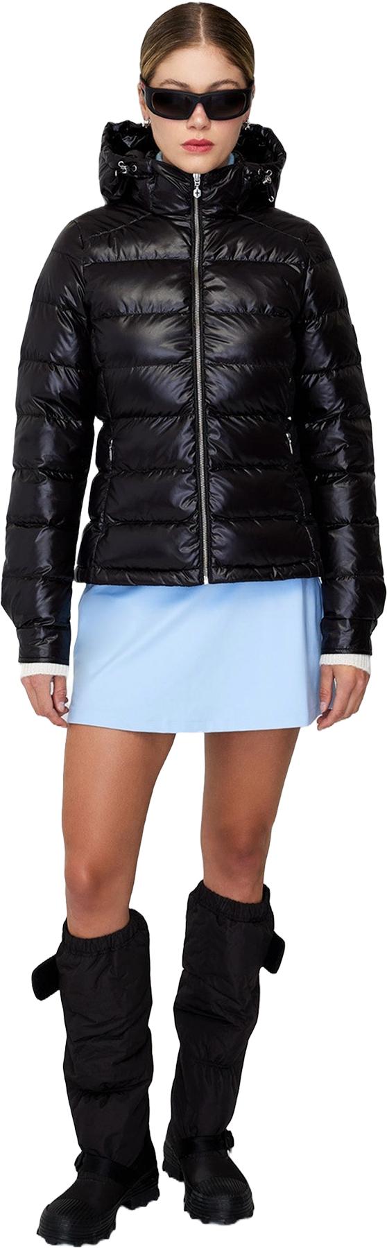 Image de produit pour Manteau léger en duvet à capuchon Dorothy - Semi-ajustée - Femme