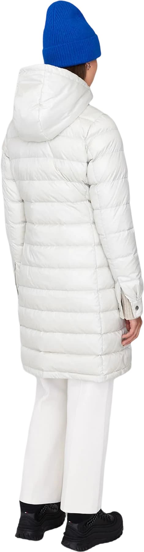 Product gallery image number 4 for product Dorothy Long Hooded Lightweight Down Jacket - Women's