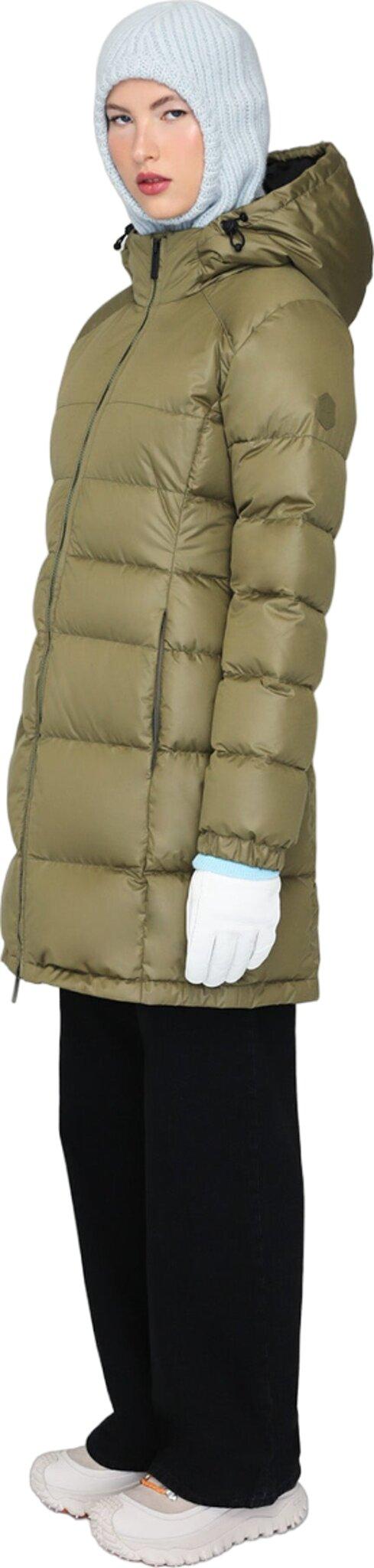 Product gallery image number 6 for product Manteau en duvet à capuchon Lucia - Ajustée - Femme