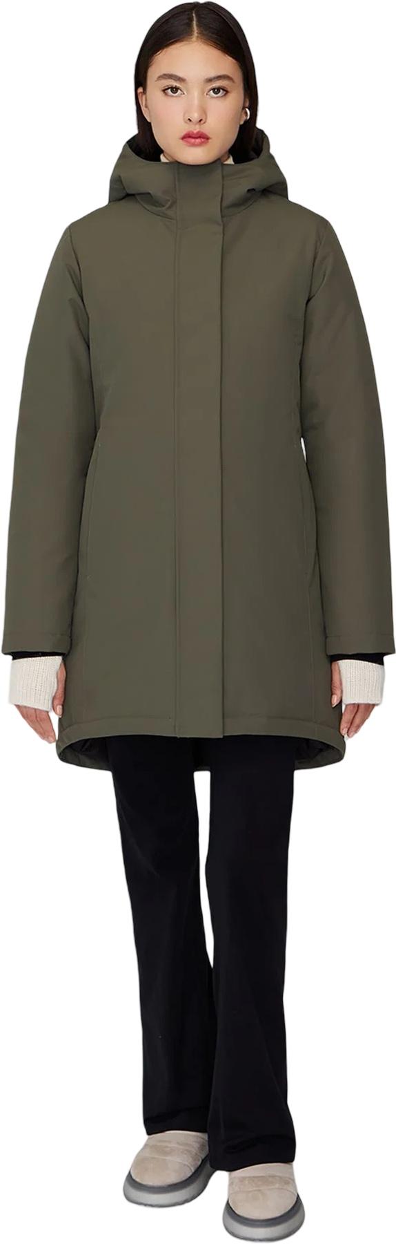 Image de produit pour Manteau d'hiver isolé à capuchon Maeva - Femme